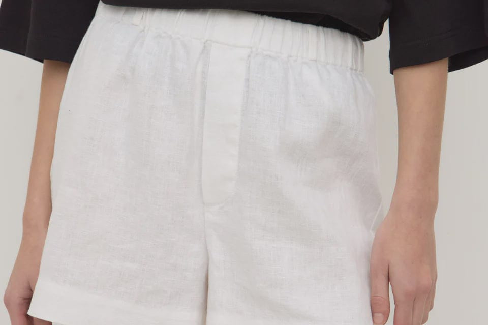 Assembly Label Shorts Everyday Linen Short - White