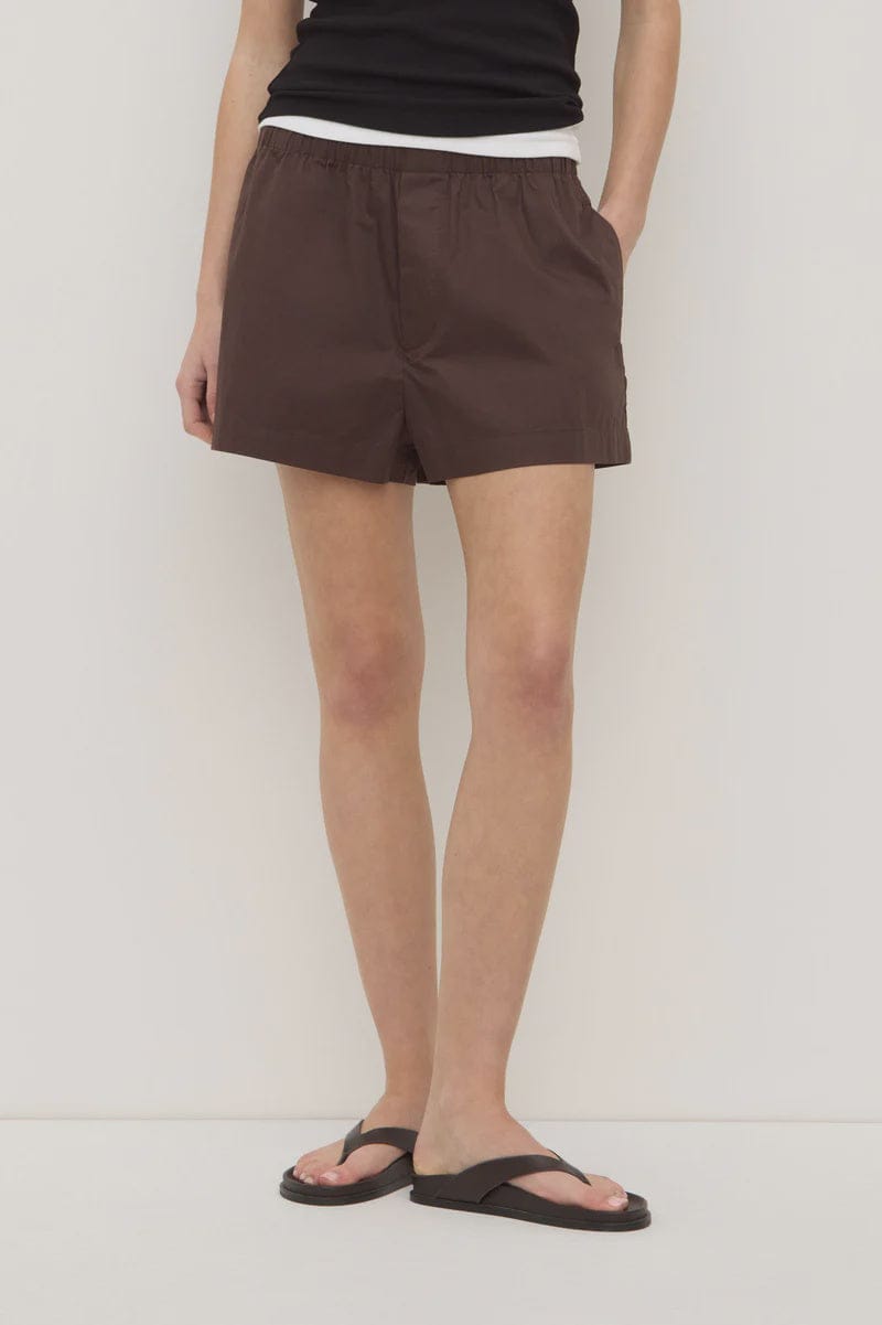 Assembly Label Shorts Everyday Poplin Short - Ganache