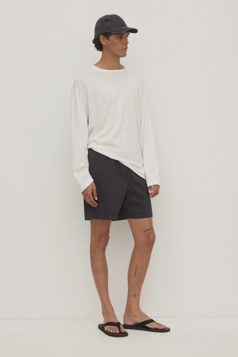 Assembly Label Shorts Everyday Twill Short - Washed Black