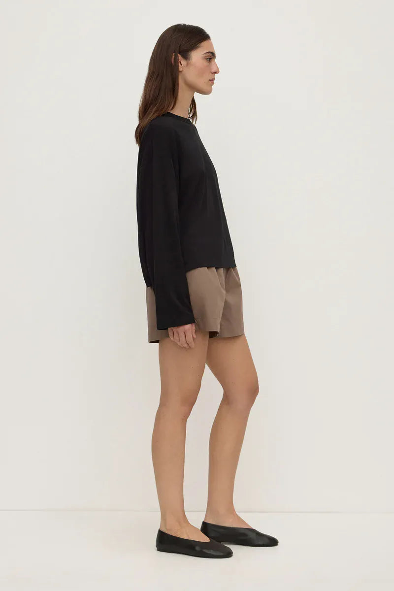 Assembly Label Shorts Micha Poplin Short - Dark Sand