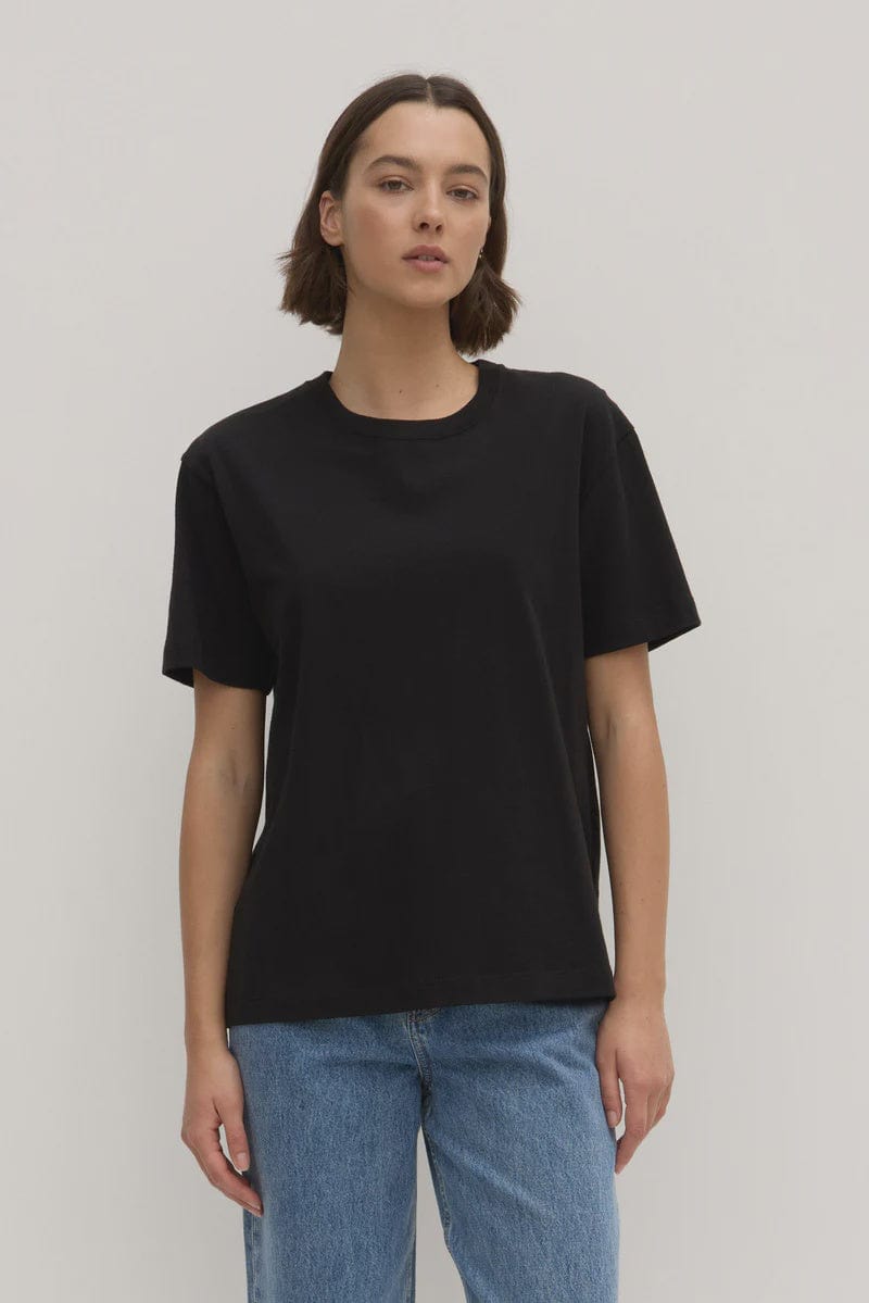 Assembly Label Tees Assembly Label | Organic Base Tee - Black