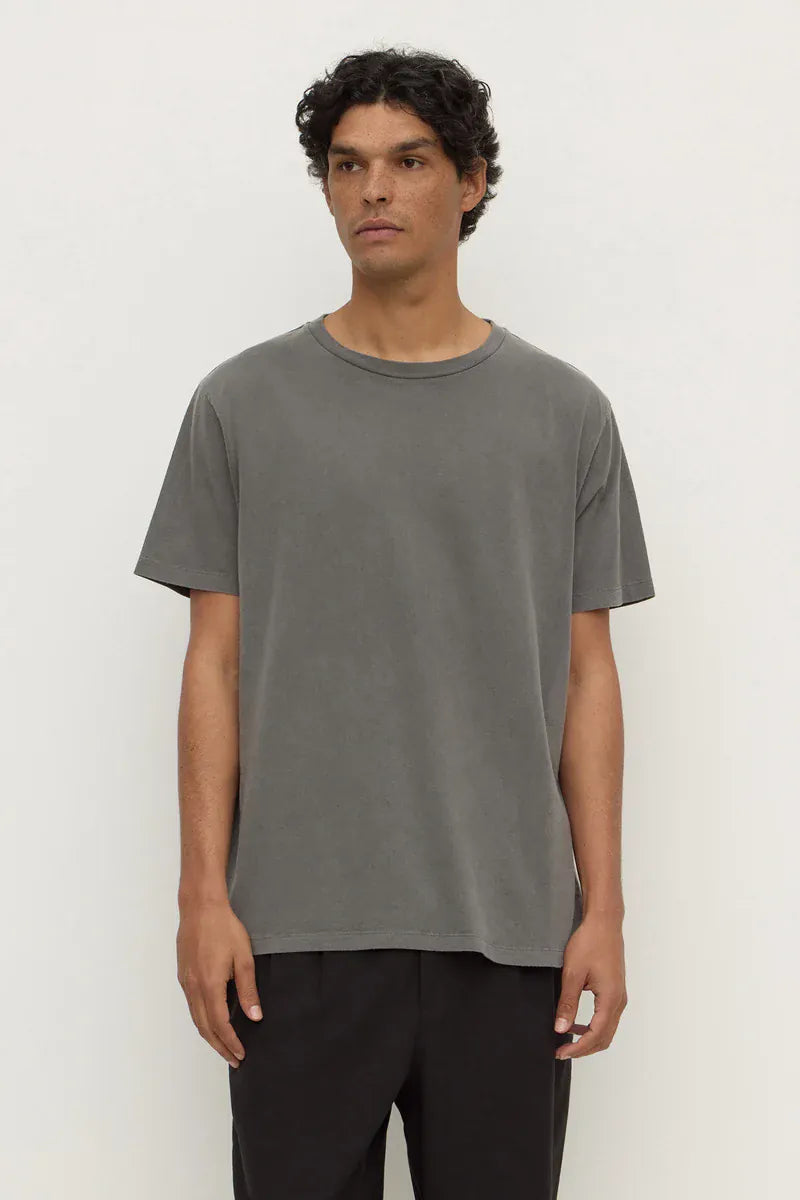Assembly Label Tees Elijah Tee - Washed Charcoal