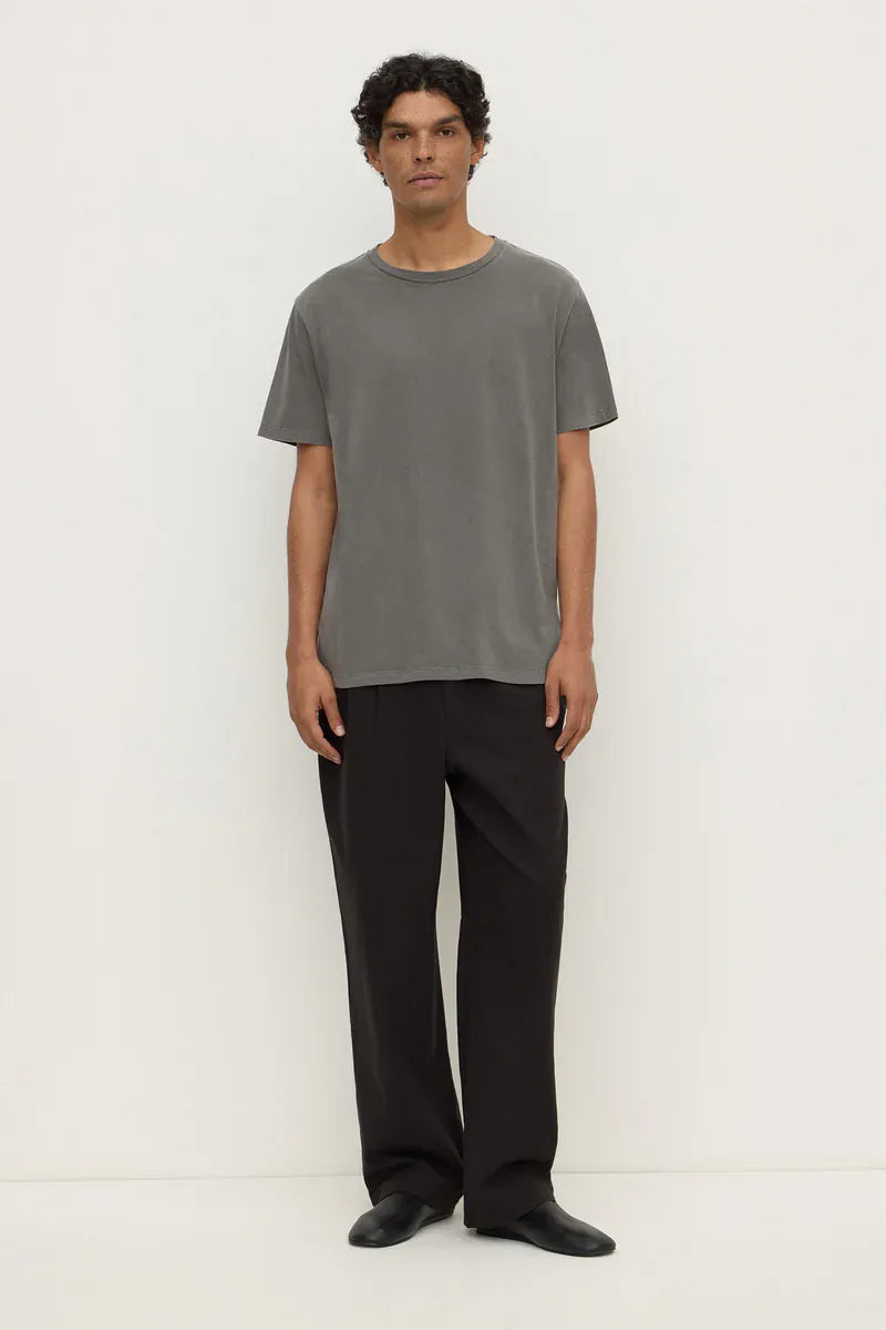 Assembly Label Tees Elijah Tee - Washed Charcoal