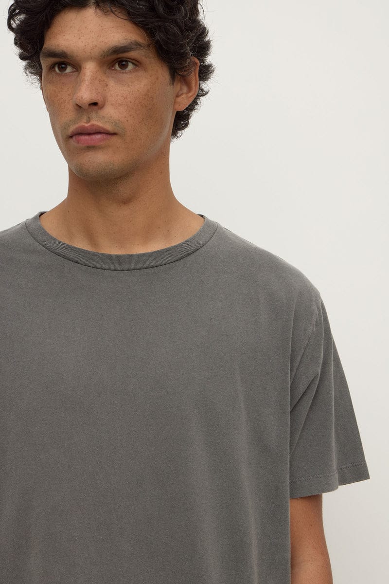 Assembly Label Tees Elijah Tee - Washed Charcoal