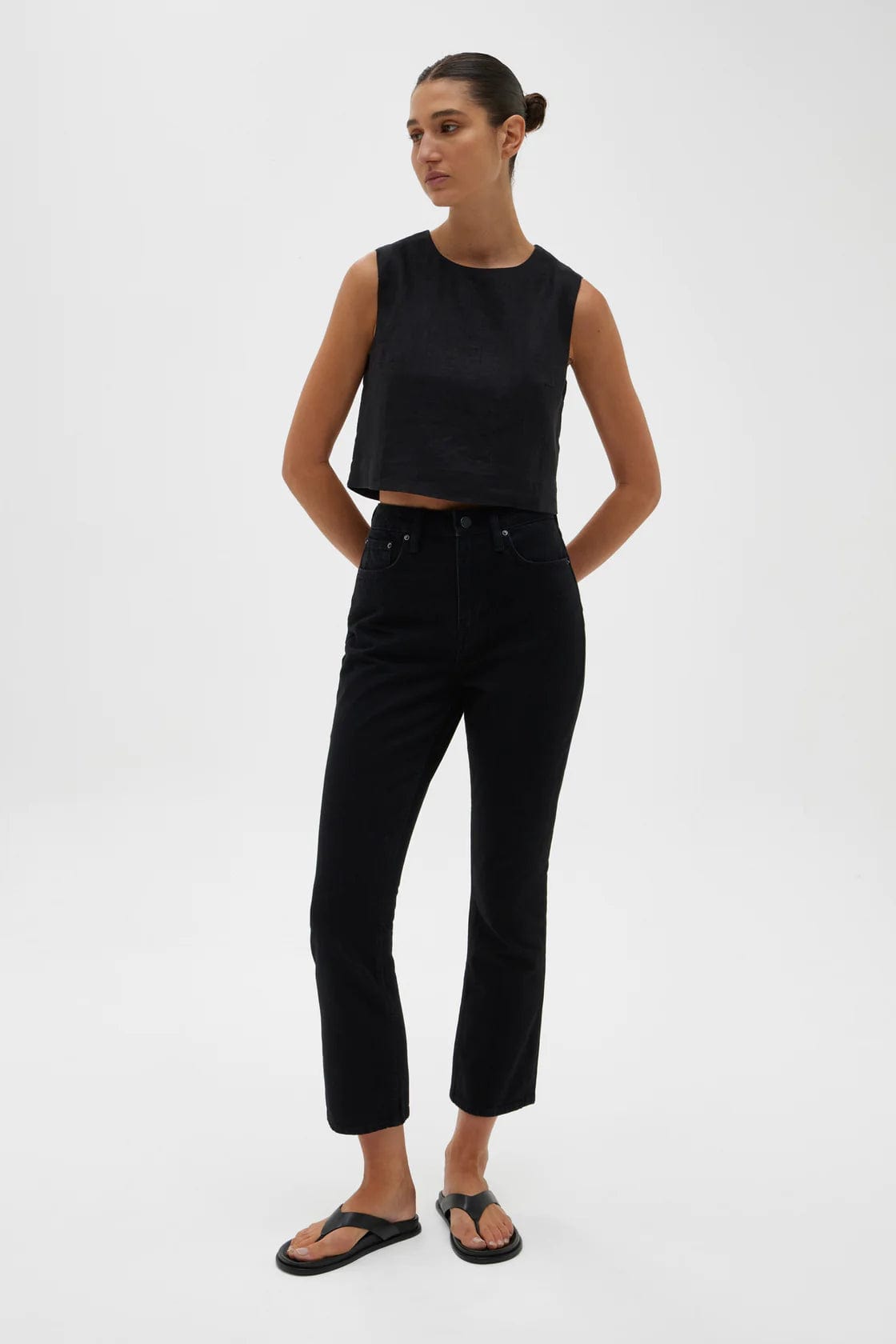 Assembly Label Tops Assembly Label | Nilsa Top - Black