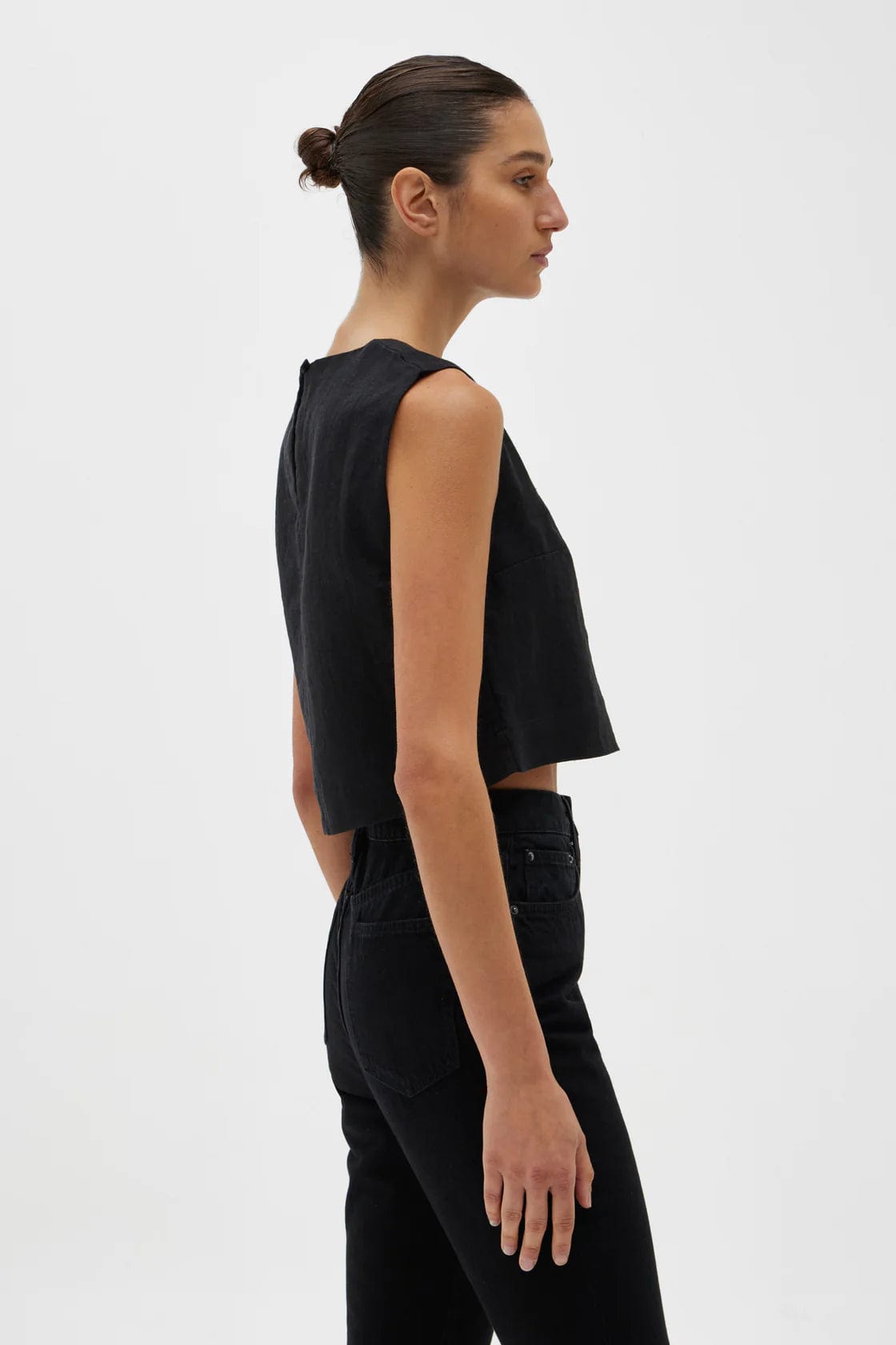 Assembly Label Tops Assembly Label | Nilsa Top - Black