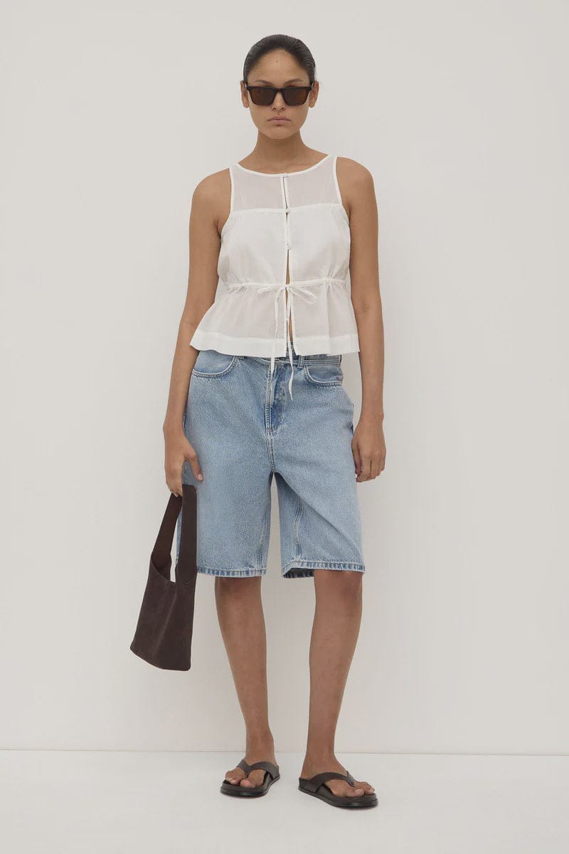 Assembly Label Tops Suzie Top - White