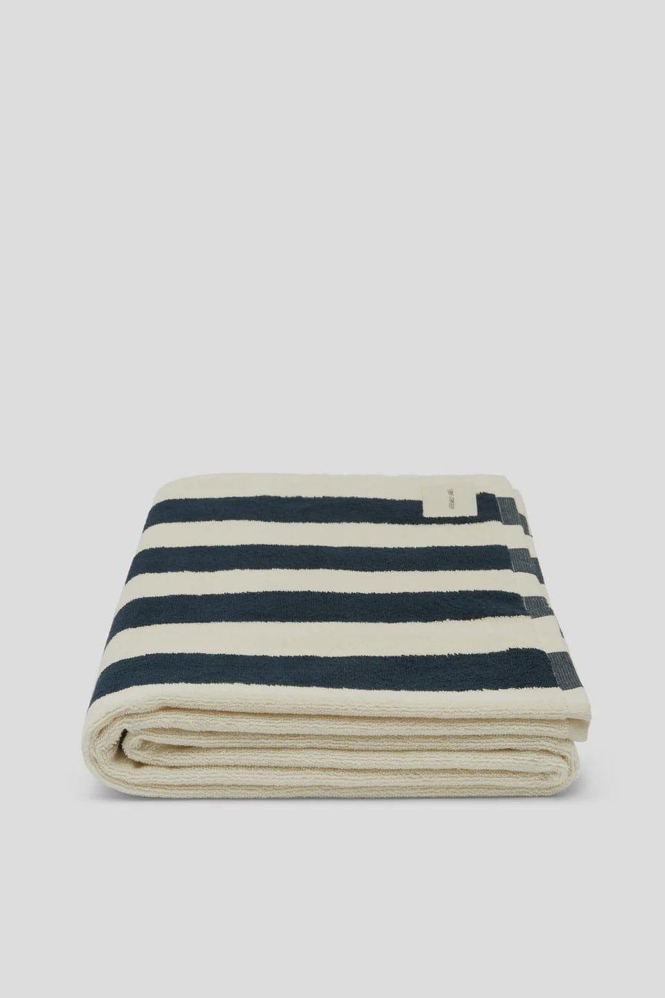 Assembly Label Towels Assembly Label | Cotton Stripe Beach Towel - True Navy/Cream