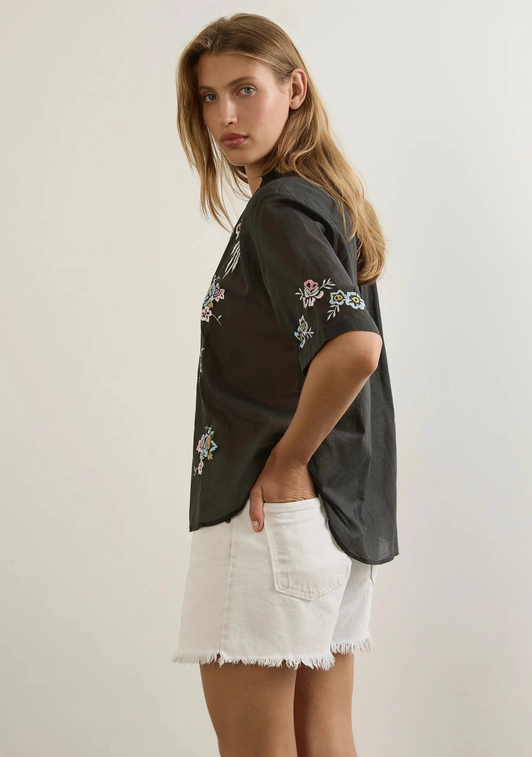 Auguste Shirts - Sheer Viola Blouse