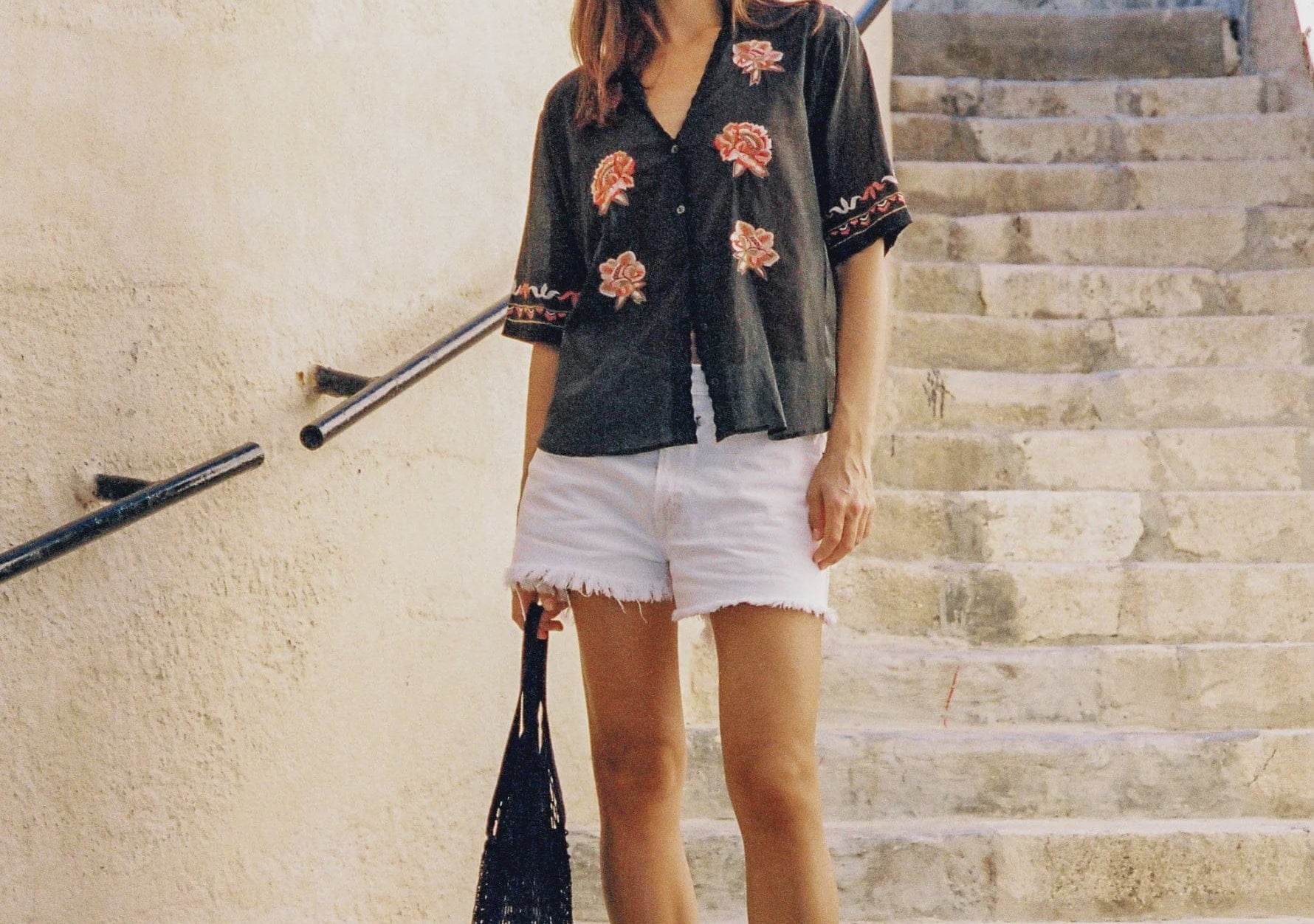 Auguste Tops Vesper Embroidered Blouse