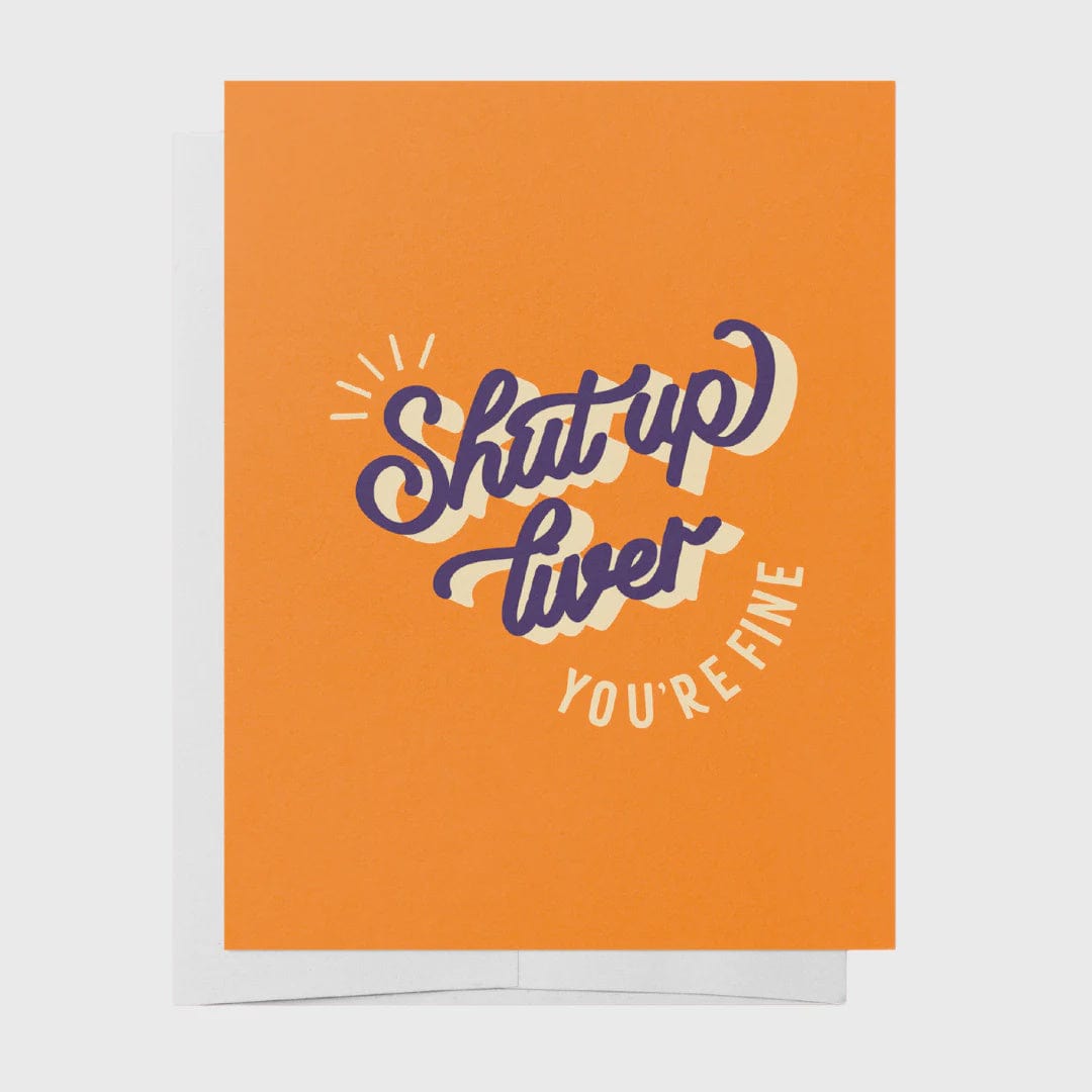 Bad On Paper Cards Bad On Paper | Shut Up Liver Christmas Card