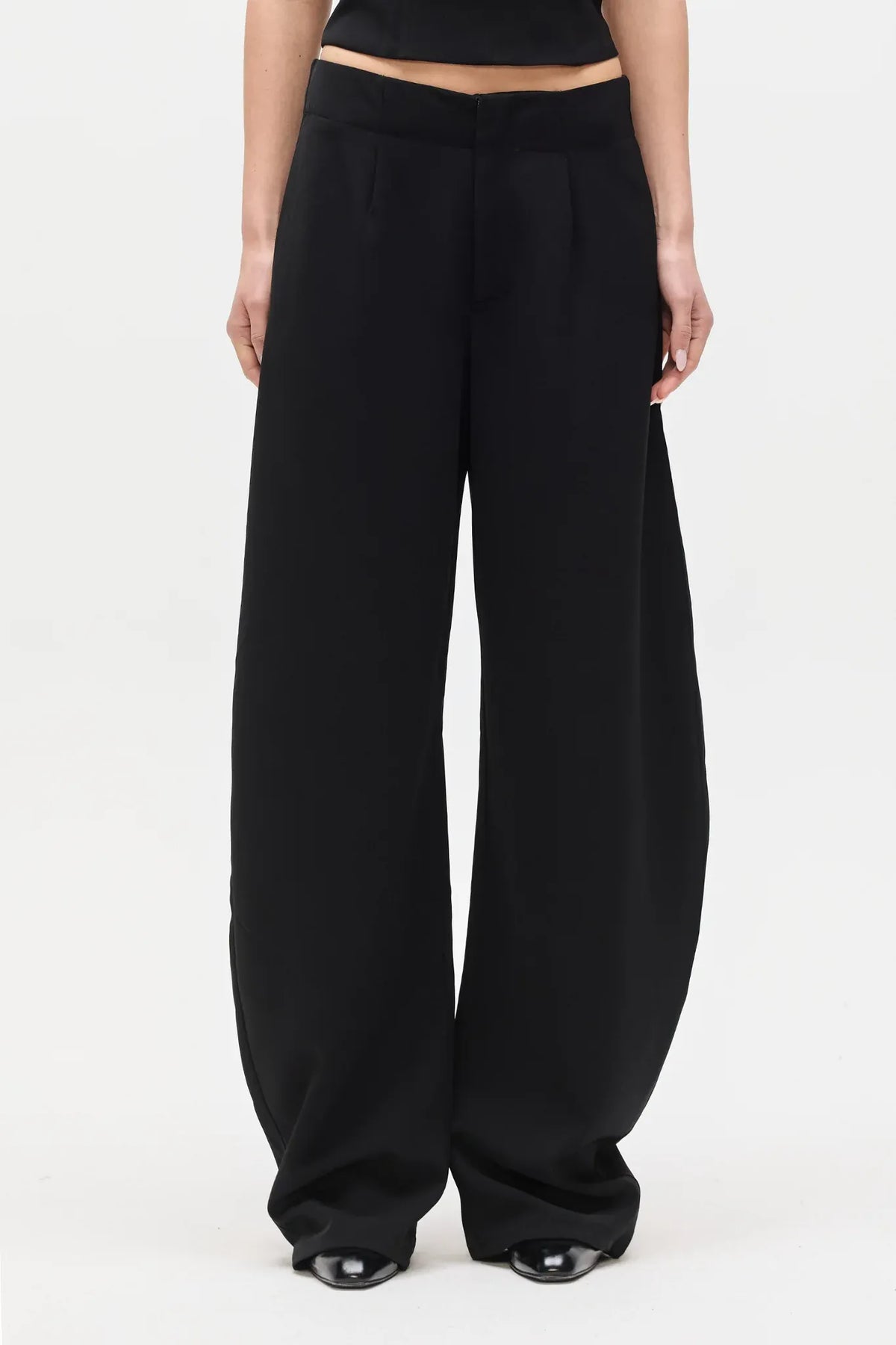 Bayse Brand Pants Navy Pant - Black
