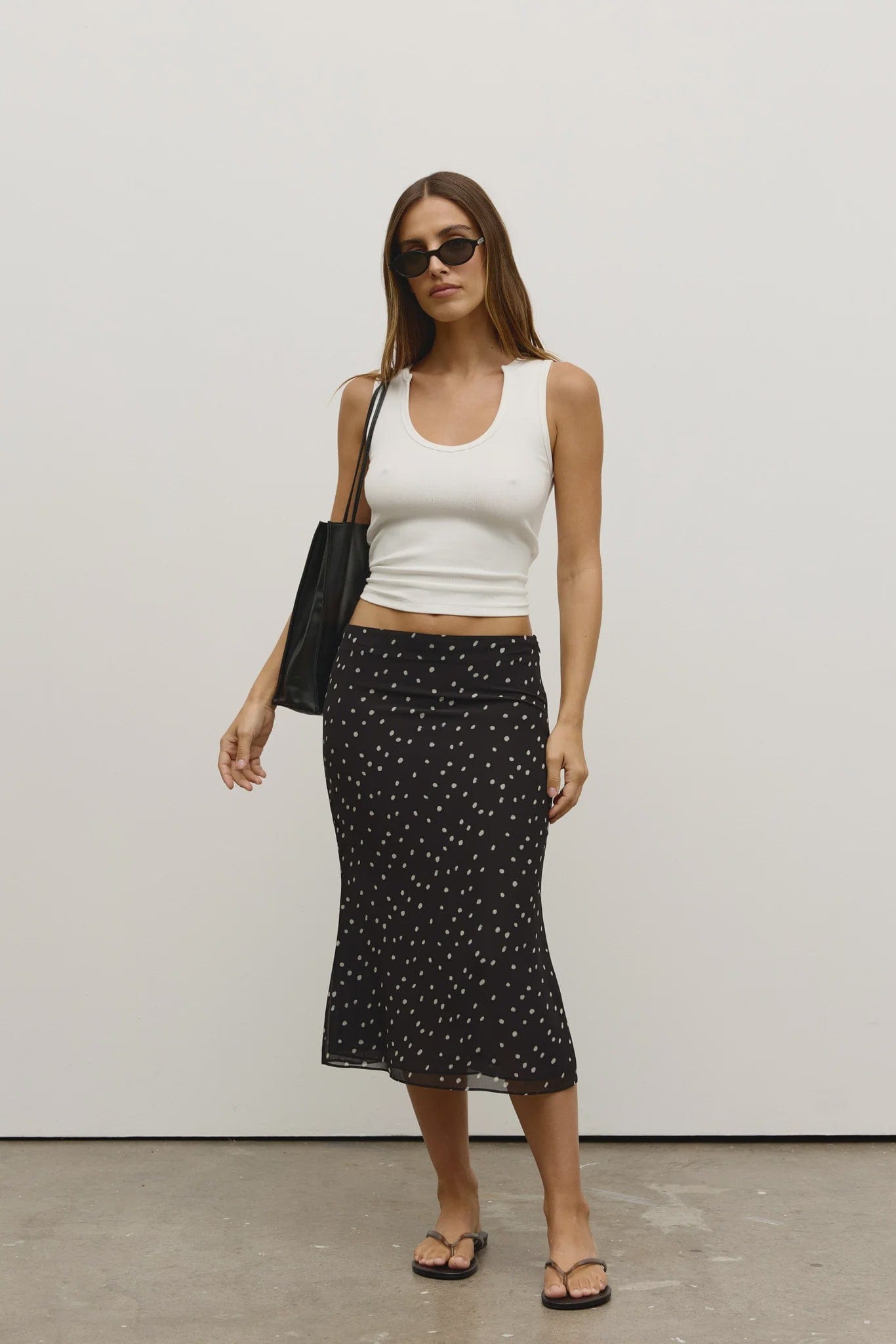 Bayse Brand Skirts Elle Skirt - Polka Dot