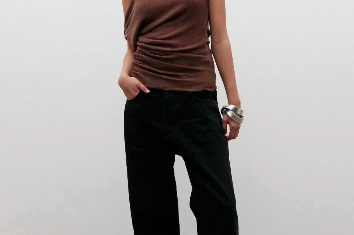 Bayse Brand Tops Amaya Top - Bark