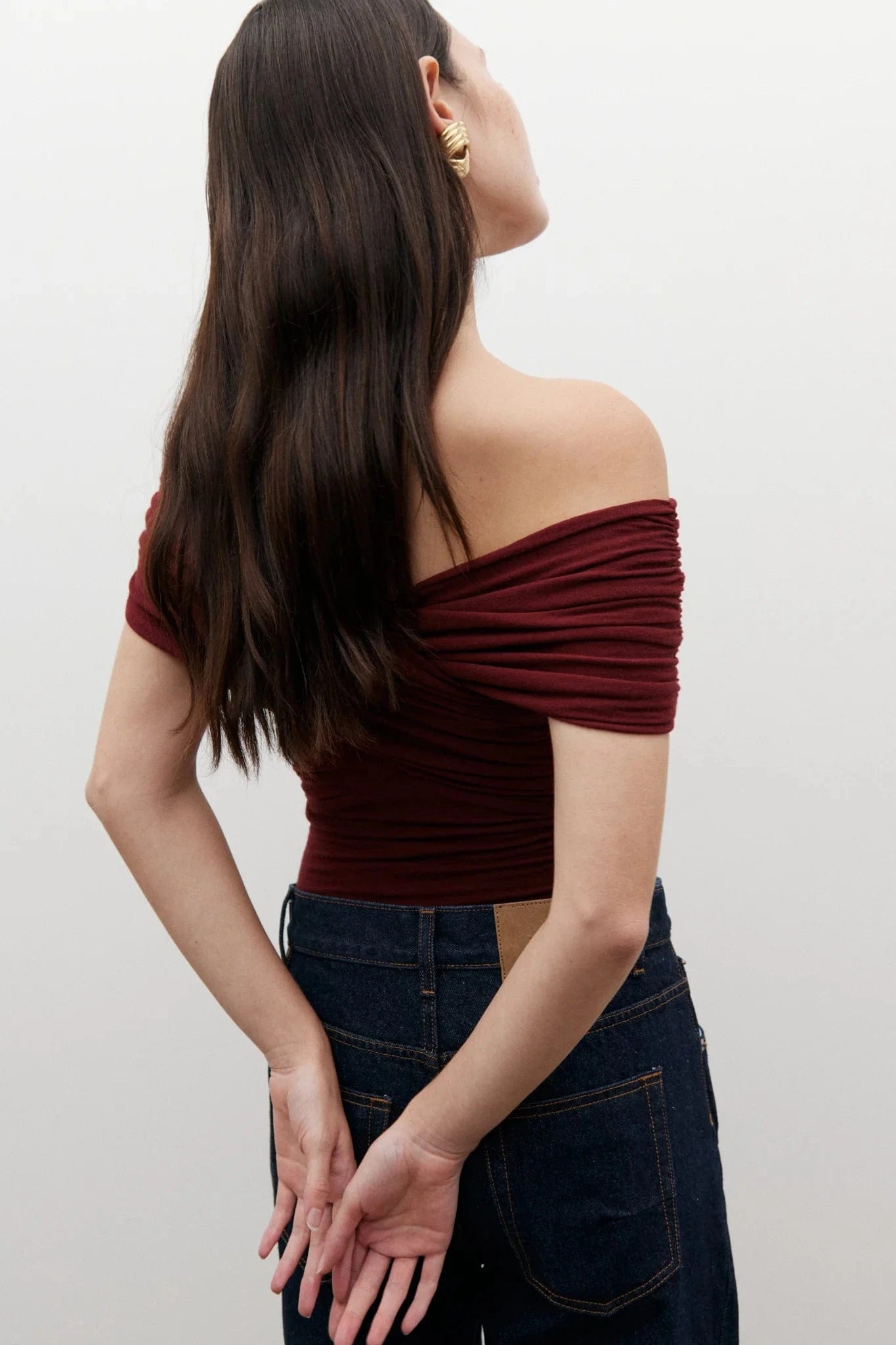 Bayse Brand Tops Bayse Brand | Ariana Bodysuit - Wine