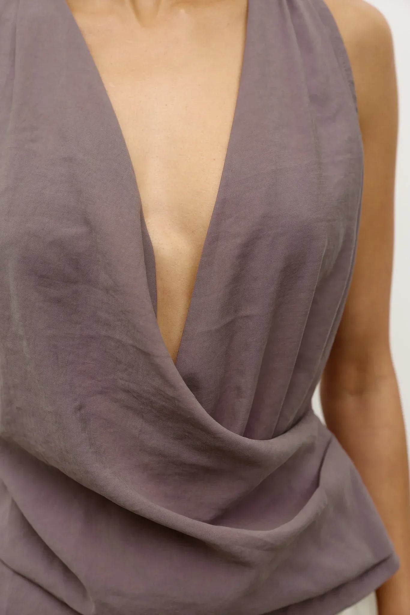 Bayse Brand Tops Emmeline Top - Gunmetal