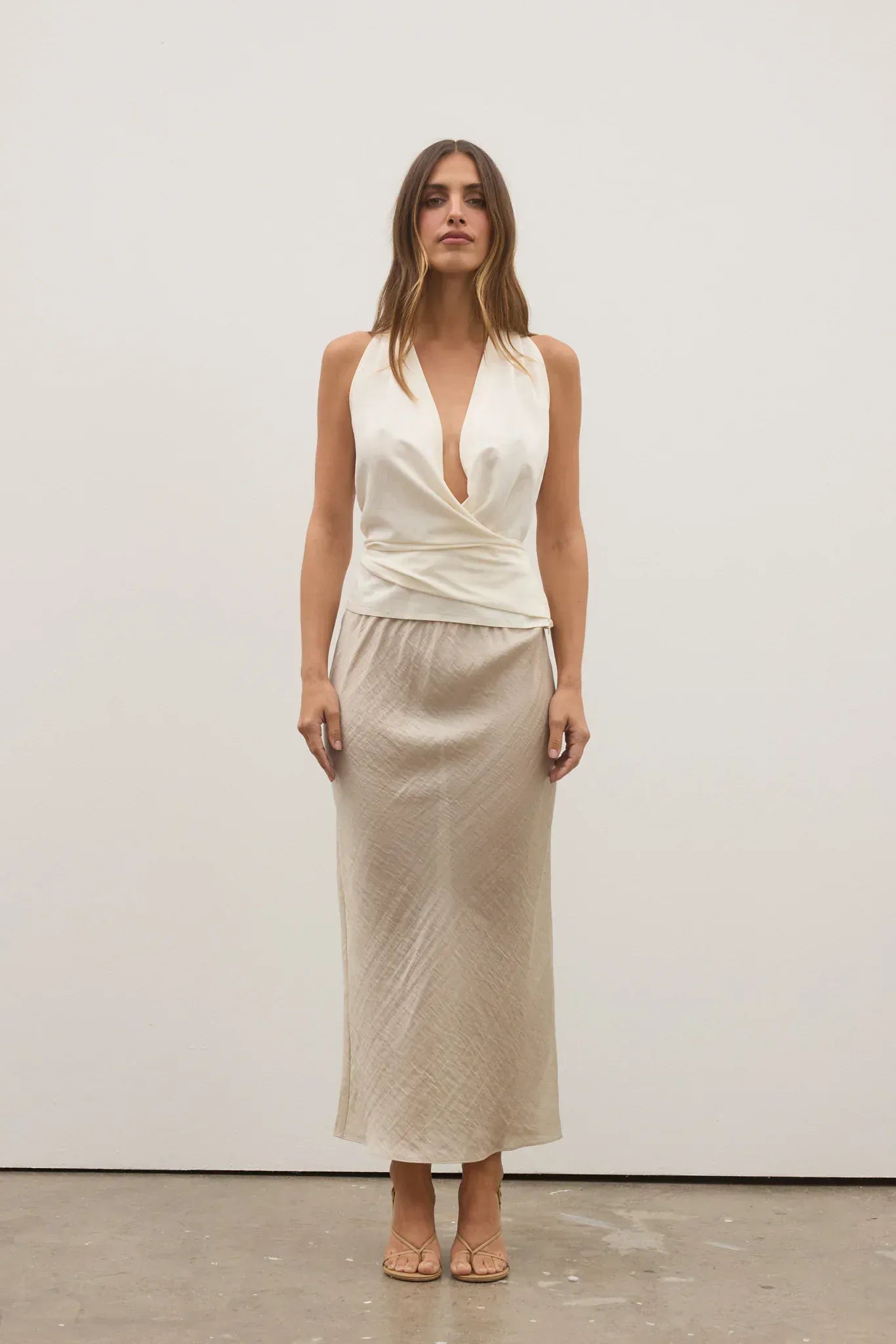 Bayse Brand Tops Emmeline Top - Off White