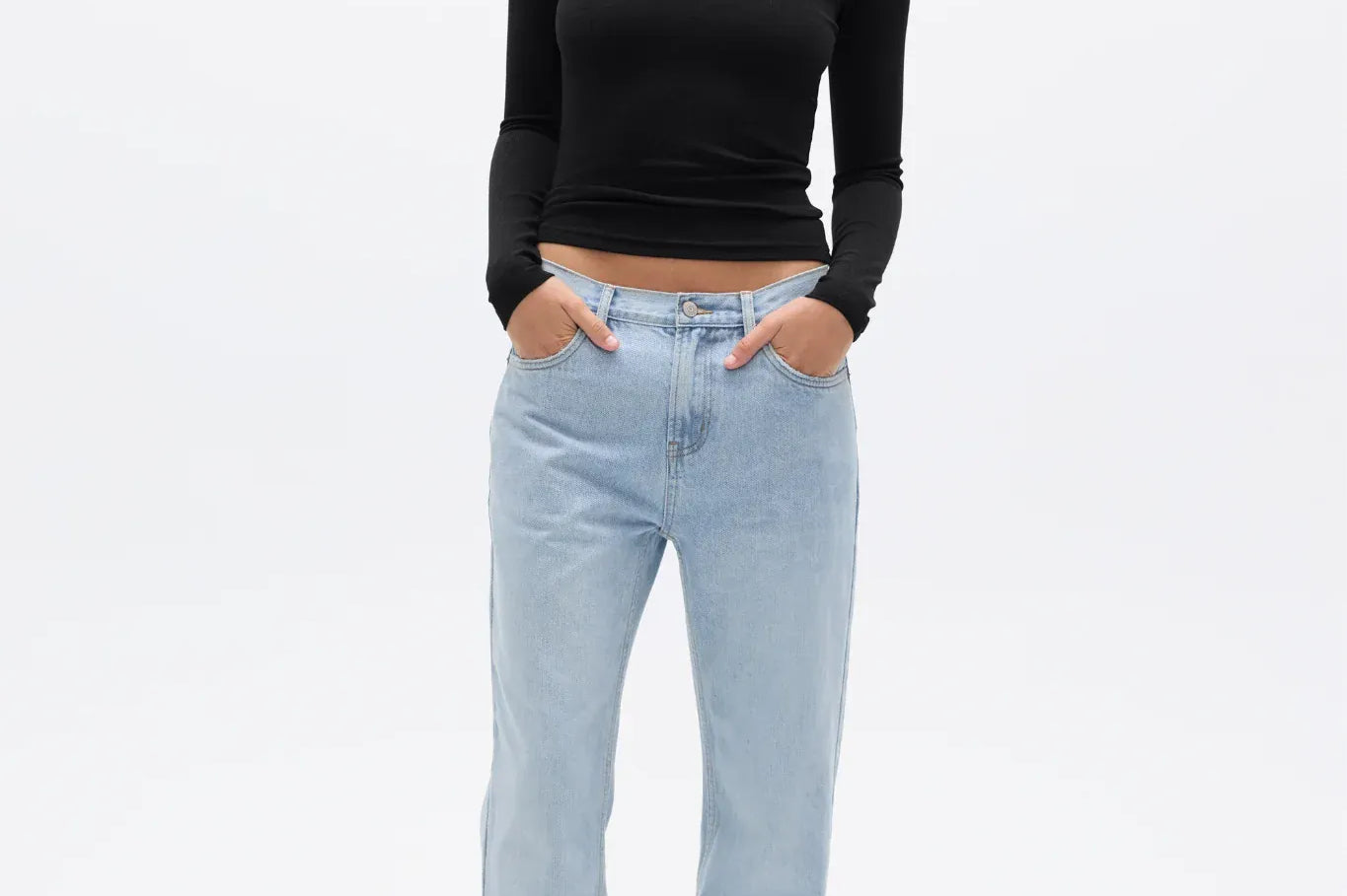 Bayse Brand Tops - Long Sleeve Grace Long Sleeve Top - Black