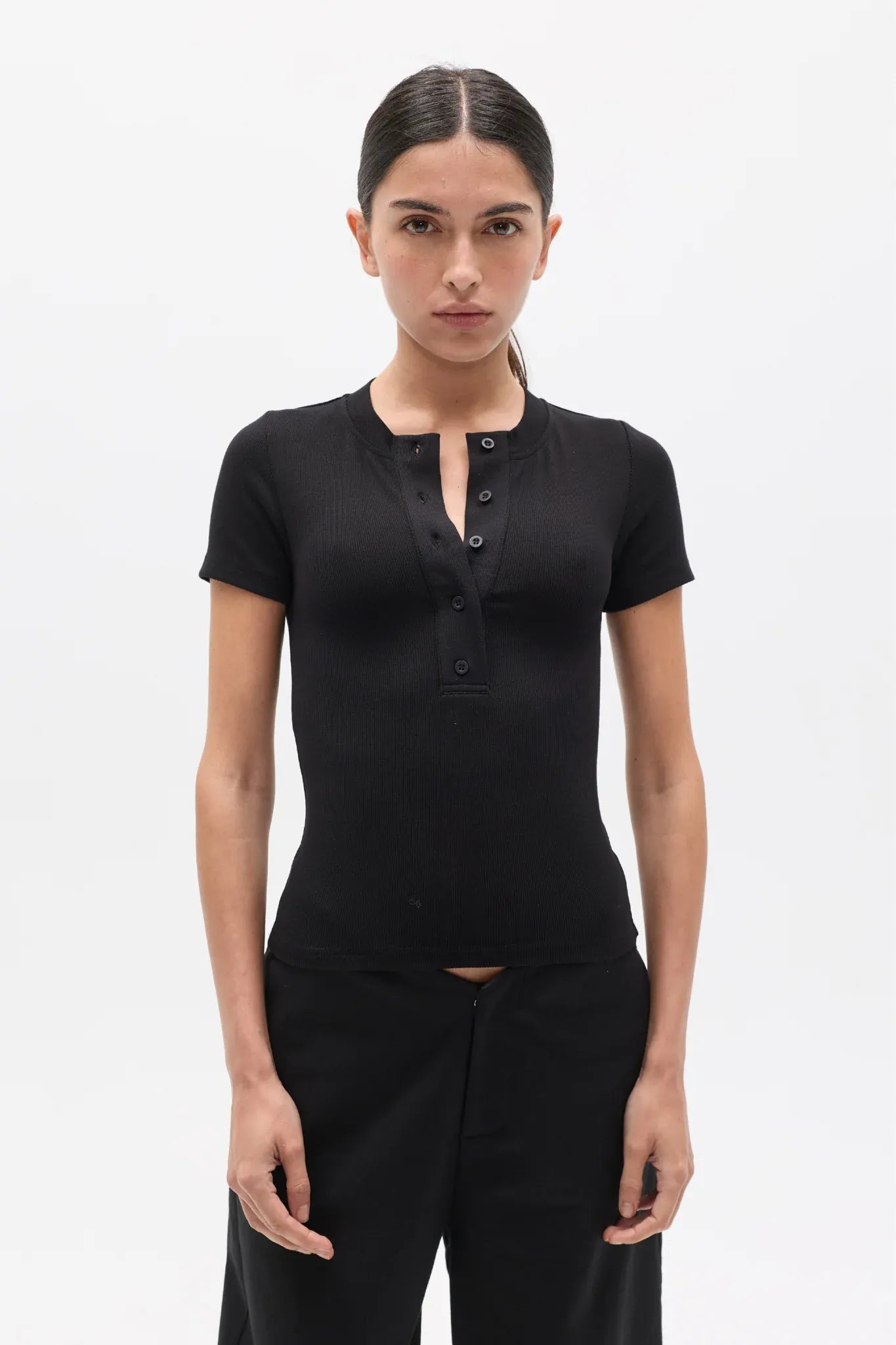 Bayse Brand Tops Oceane Top - Black