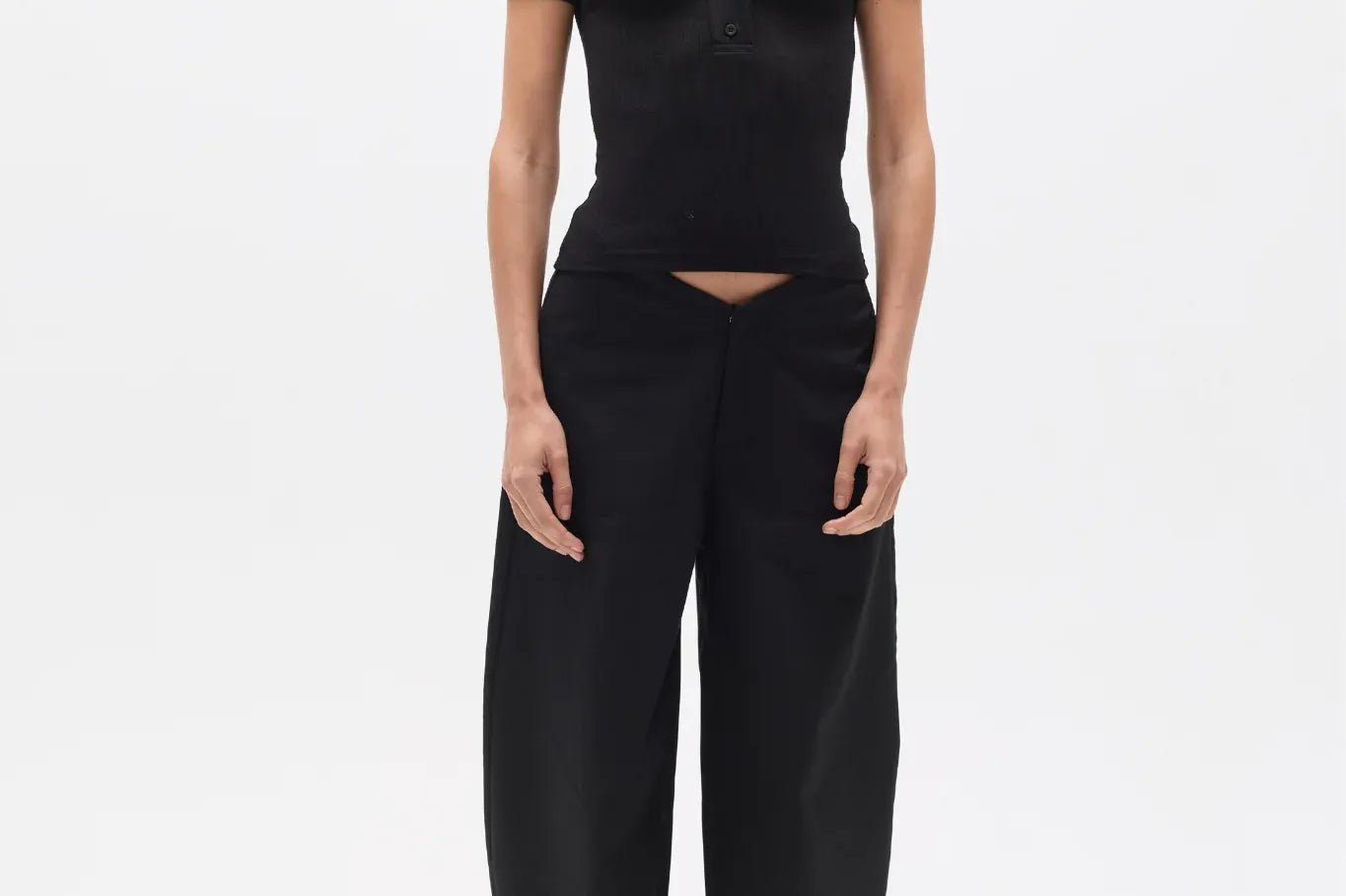 Bayse Brand Tops Oceane Top - Black