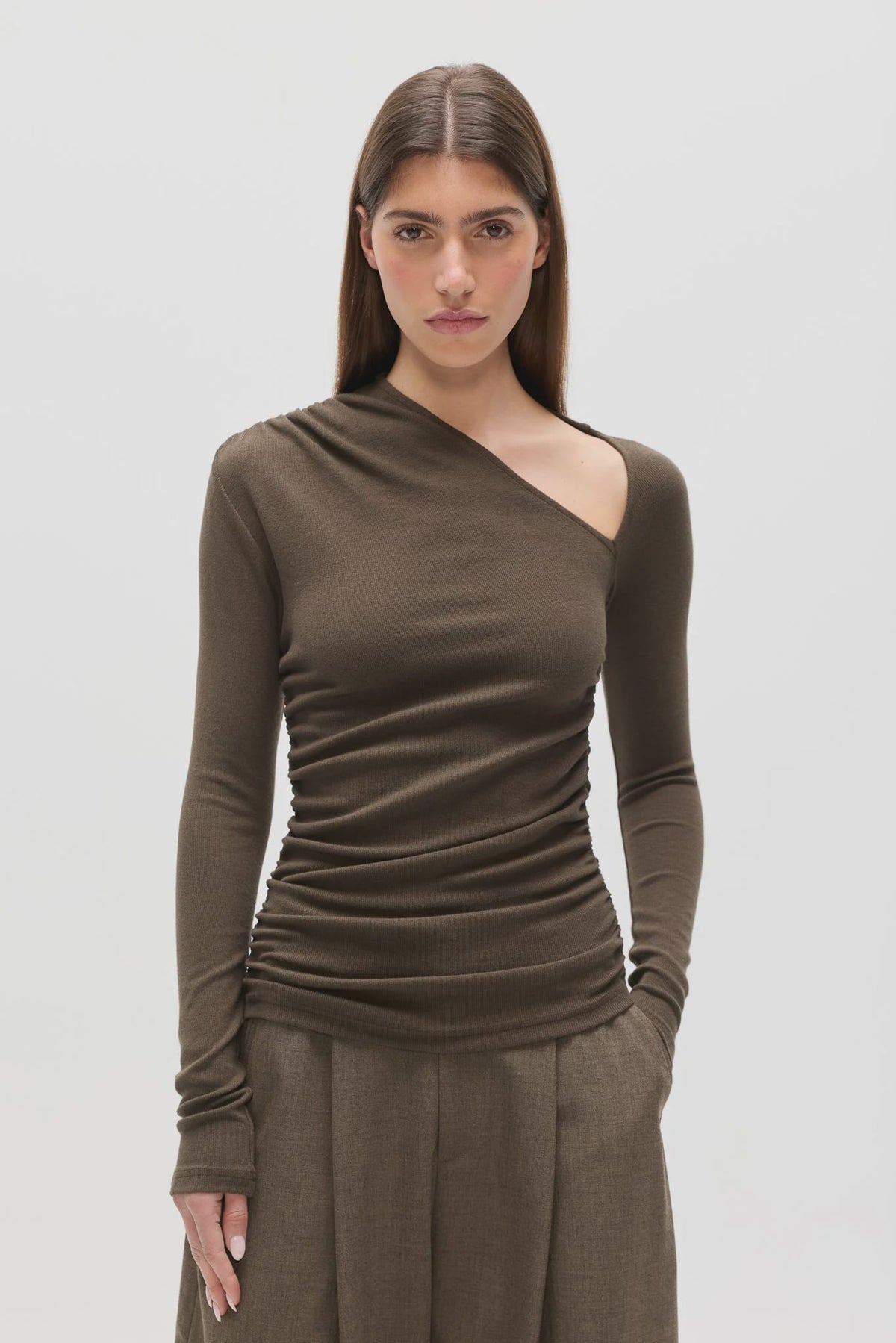 Bayse Brand Tops Sami Top - Cedar