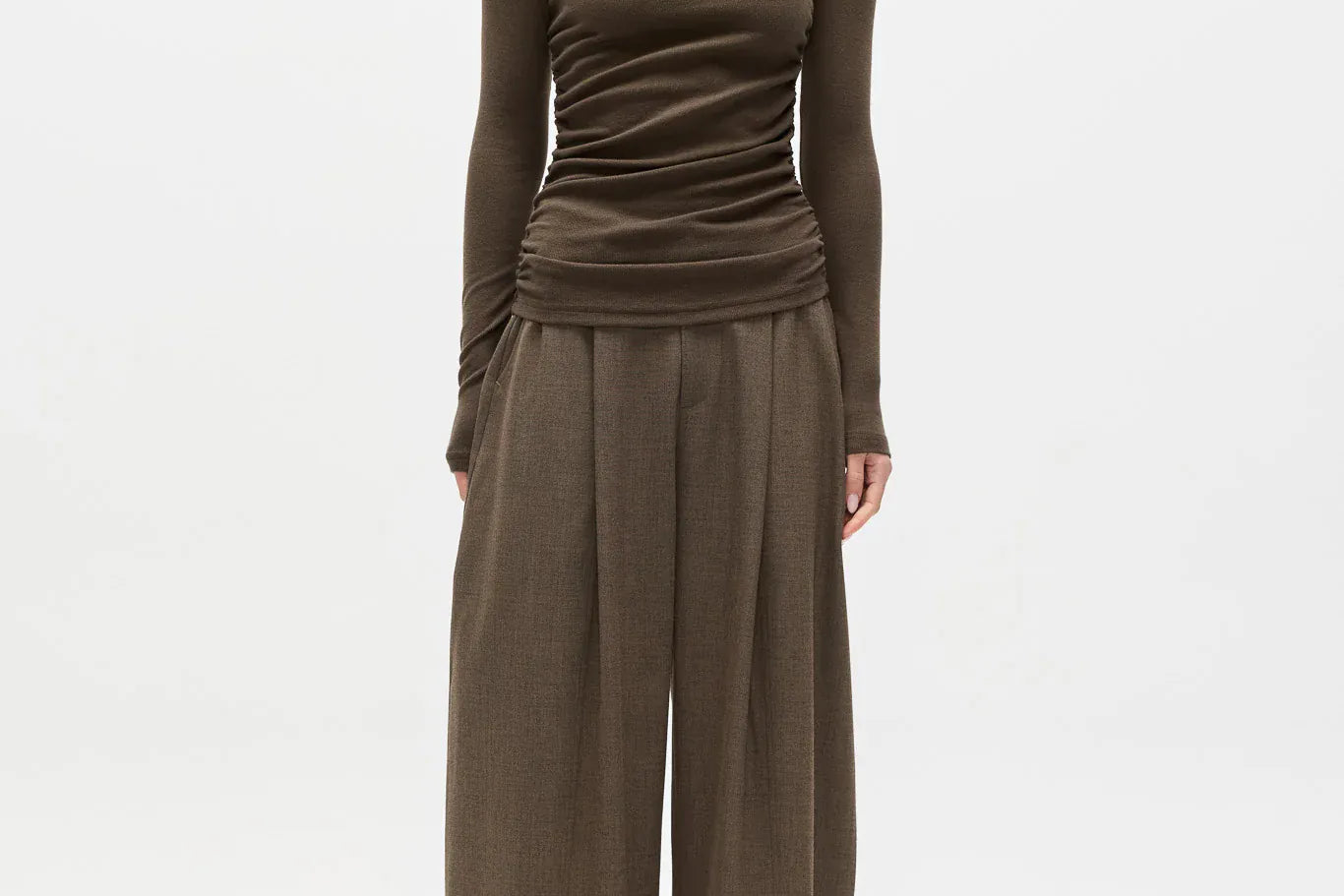 Bayse Brand Tops Sami Top - Cedar