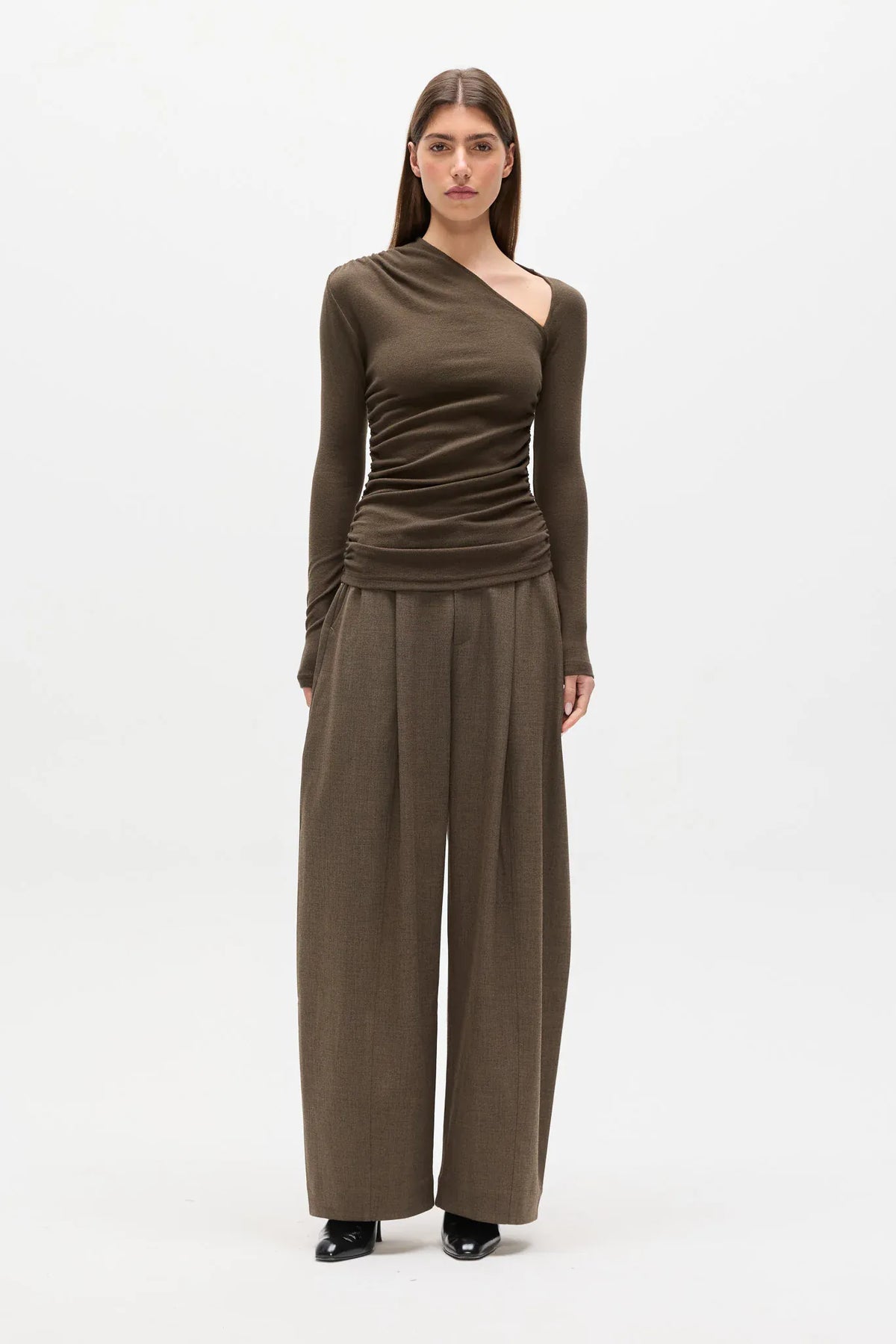 Bayse Brand Tops Sami Top - Cedar