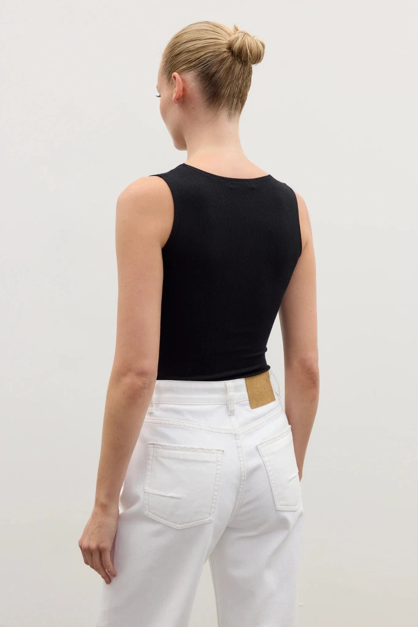 Bayse Brand Tops - Tanks Aurora Bodysuit - Black