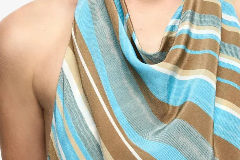 Bec + Bridge Dresses Elaris Mini Dress - Sandalwood Stripe