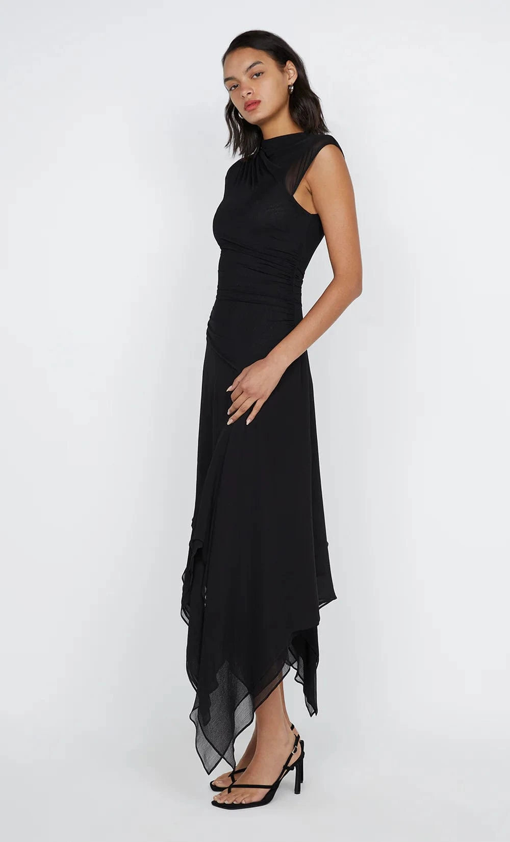 Bec + Bridge Dresses - Formal Bec & Bridge | Noemi Asym Dress - Black