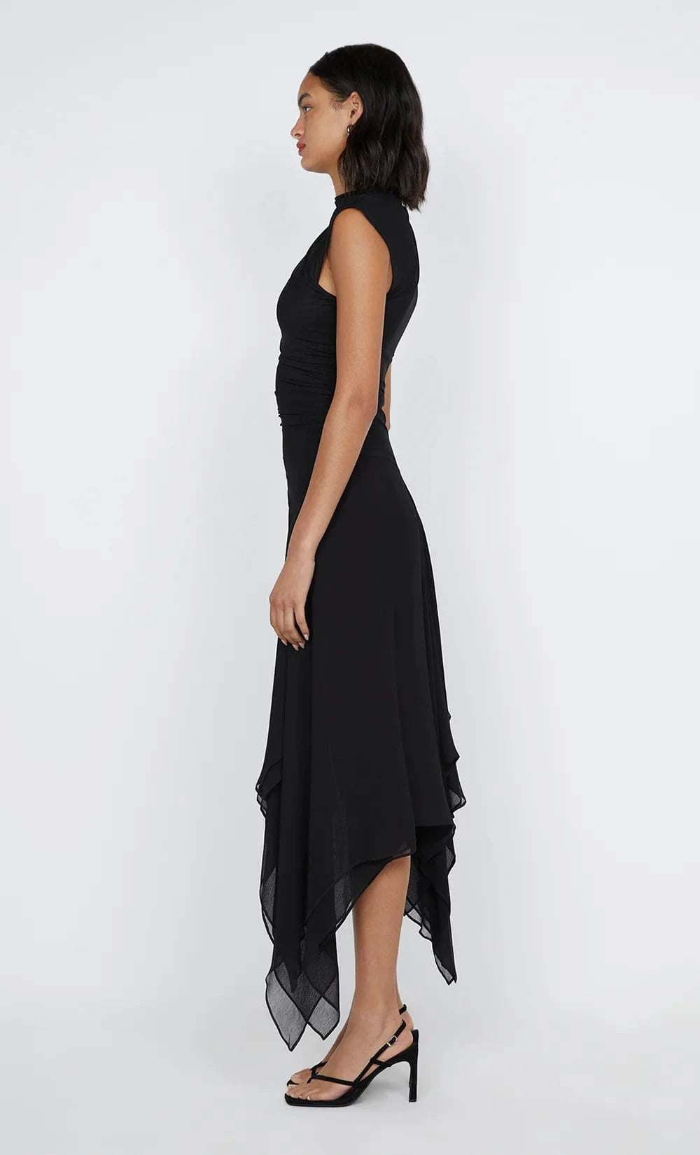 Bec + Bridge Dresses - Formal Bec & Bridge | Noemi Asym Dress - Black