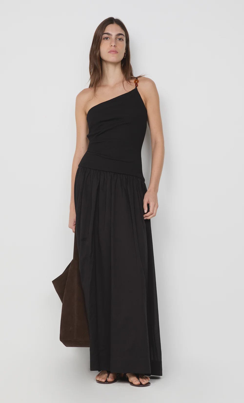 Bec + Bridge Dresses - Formal Sabrine Asym Maxi Dress - Black
