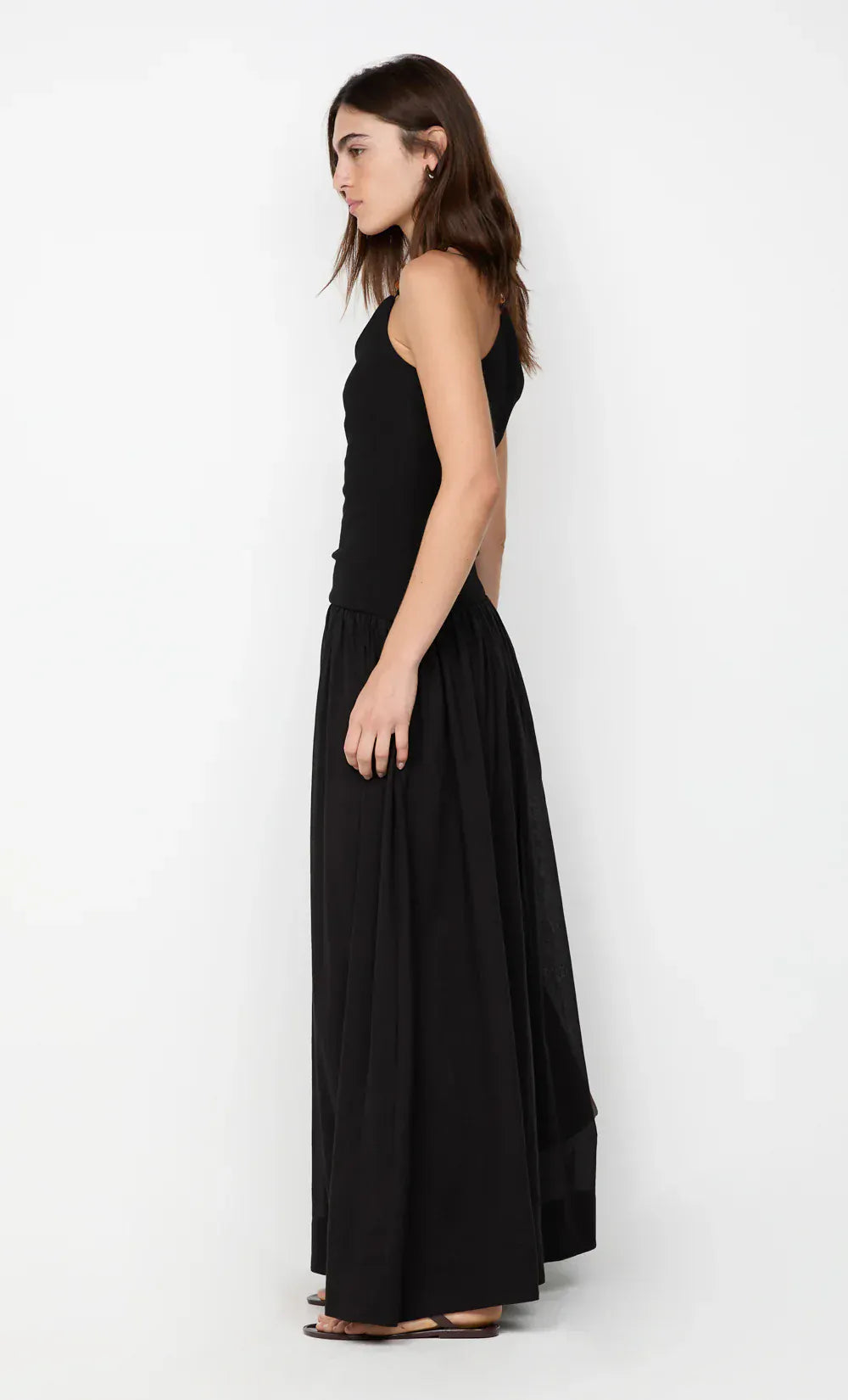 Bec + Bridge Dresses - Formal Sabrine Asym Maxi Dress - Black