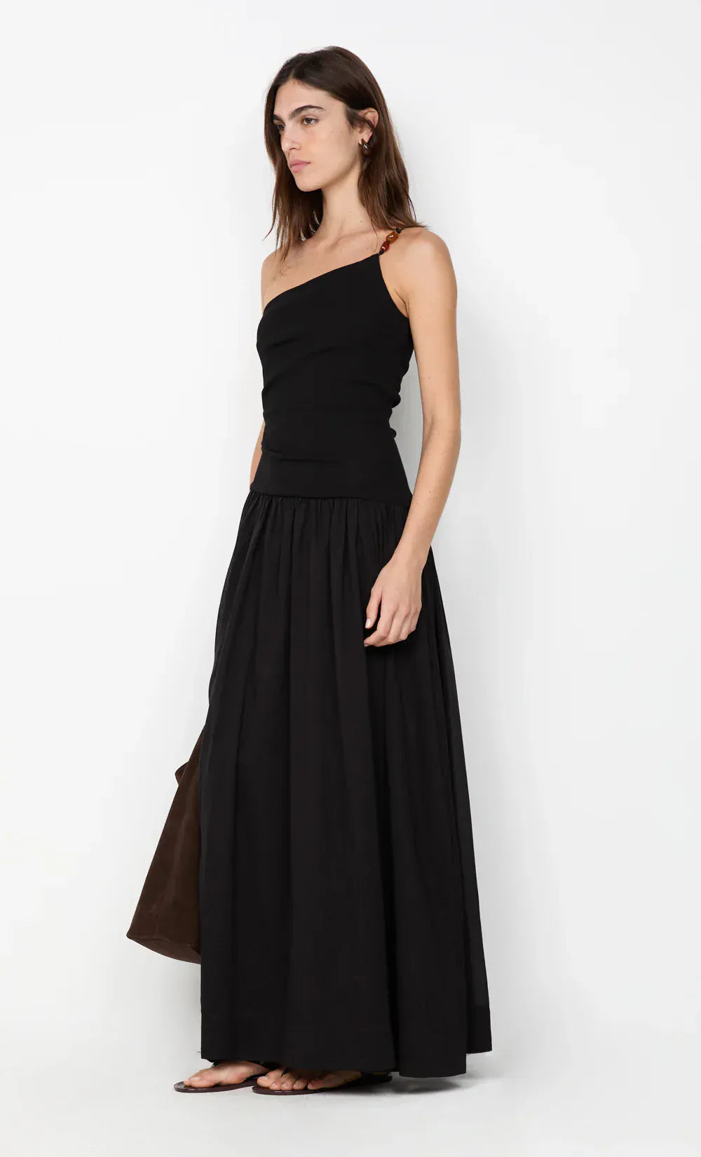Bec + Bridge Dresses - Formal Sabrine Asym Maxi Dress - Black