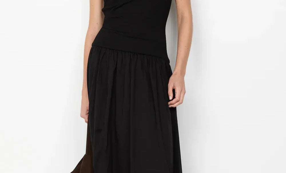 Bec + Bridge Dresses - Formal Sabrine Asym Maxi Dress - Black
