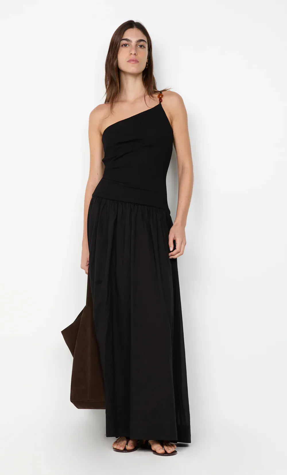 Bec + Bridge Dresses - Formal Sabrine Asym Maxi Dress - Black