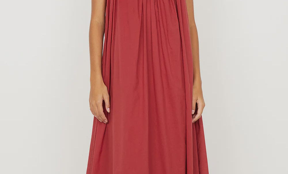 Bec + Bridge Dresses - Formal Vivian Maxi Dress - Cherry