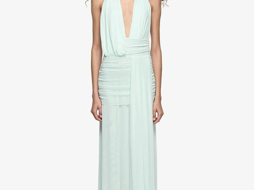 Bec + Bridge Dresses - Formal Wren Drape Maxi Dress - Spearmint