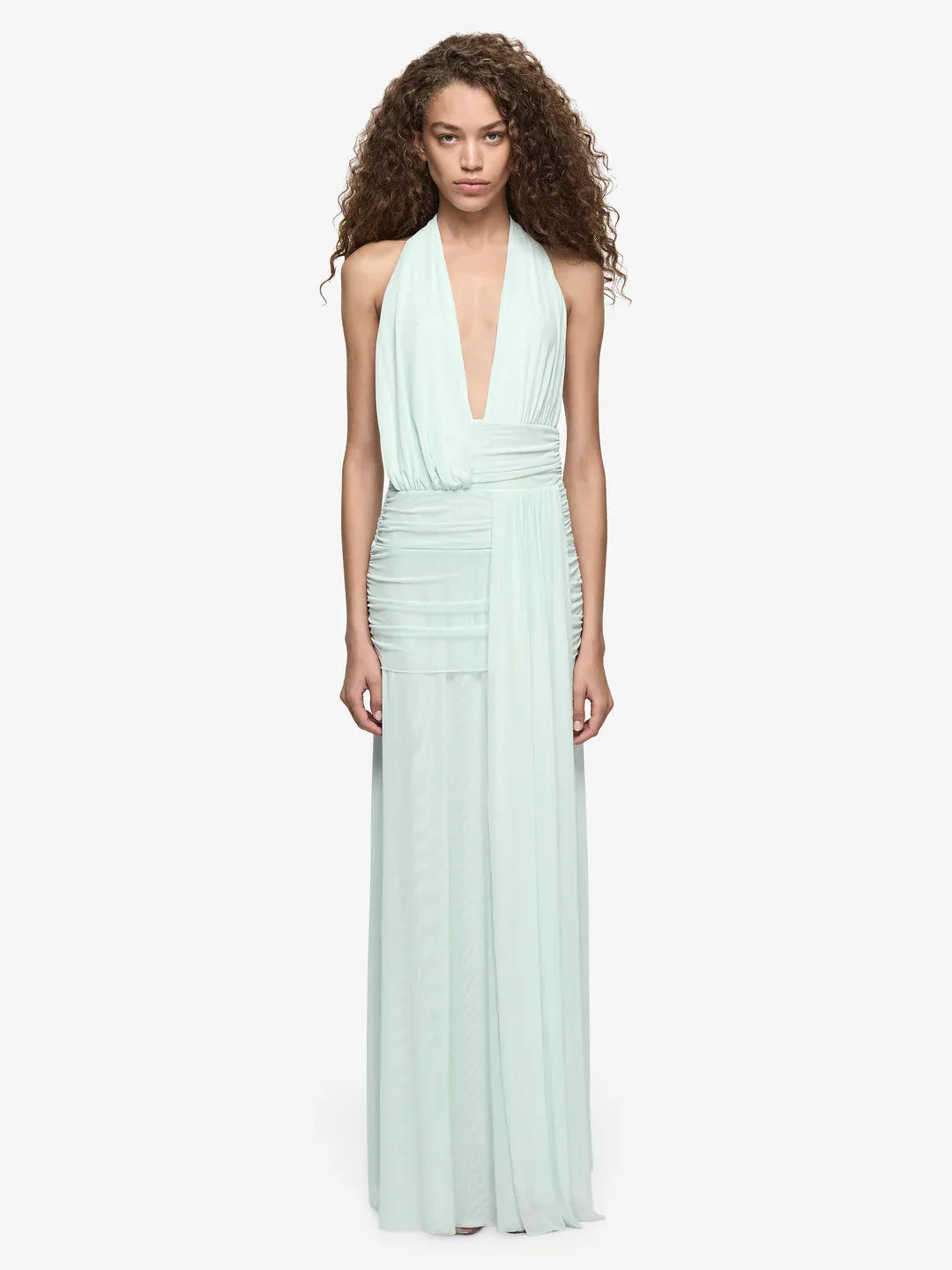 Bec + Bridge Dresses - Formal Wren Drape Maxi Dress - Spearmint