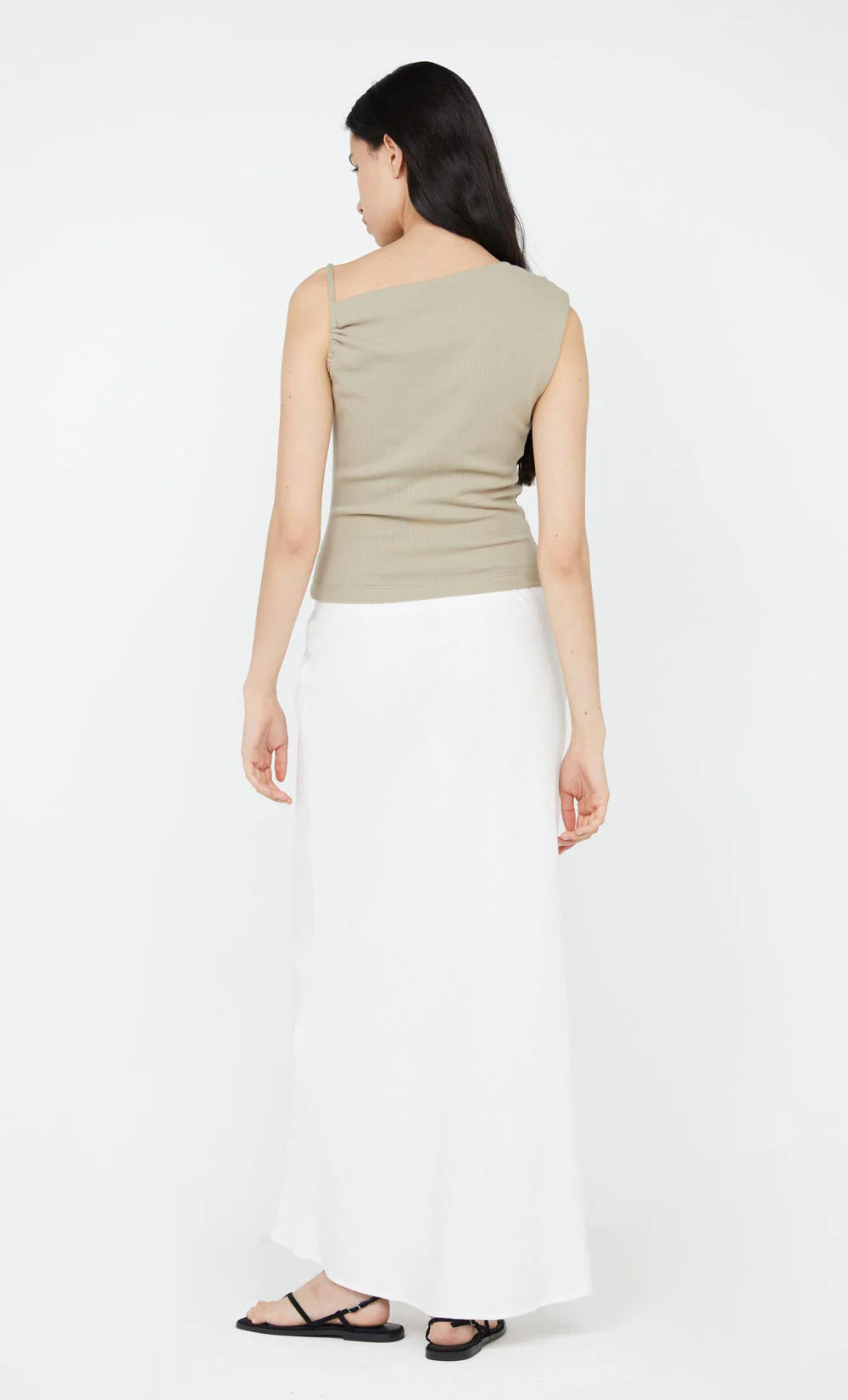 Bec + Bridge | Leila Asym Tank - Taupe