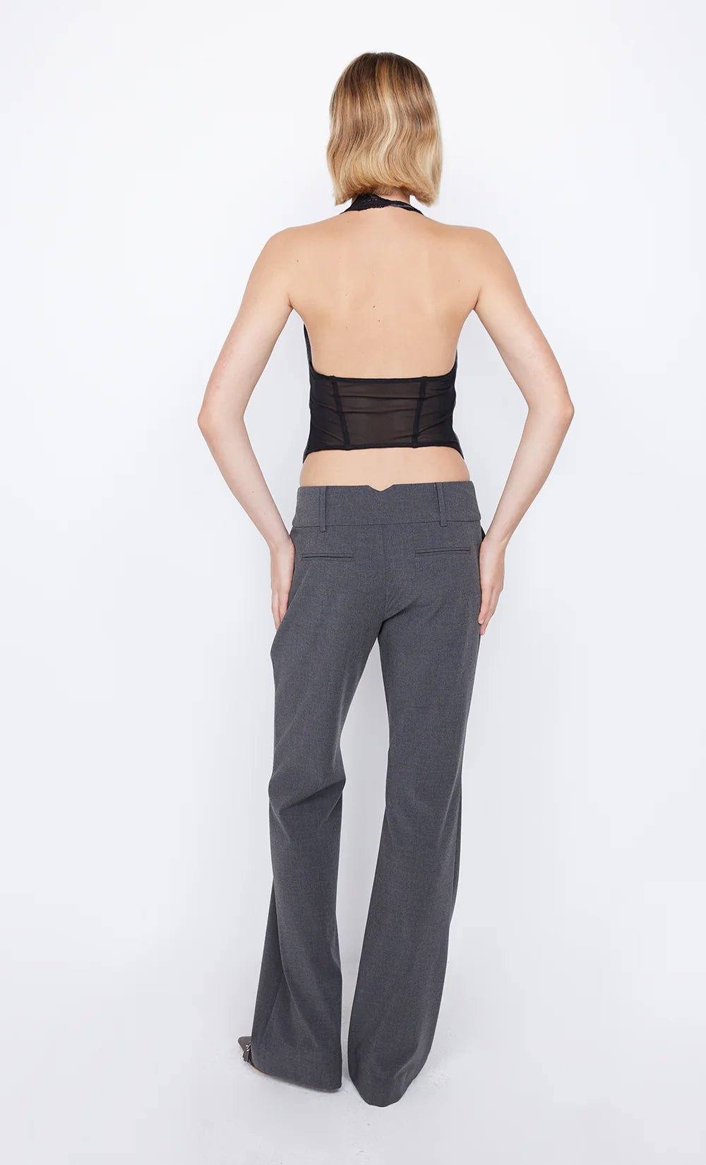 Bec + Bridge | Naida Halter Top - Charcoal