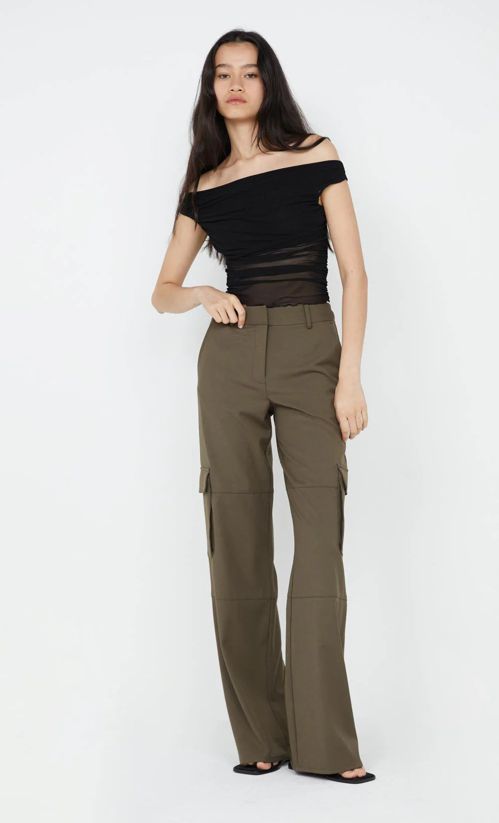 Bec + Bridge | Teri Pocket Pant - Olive