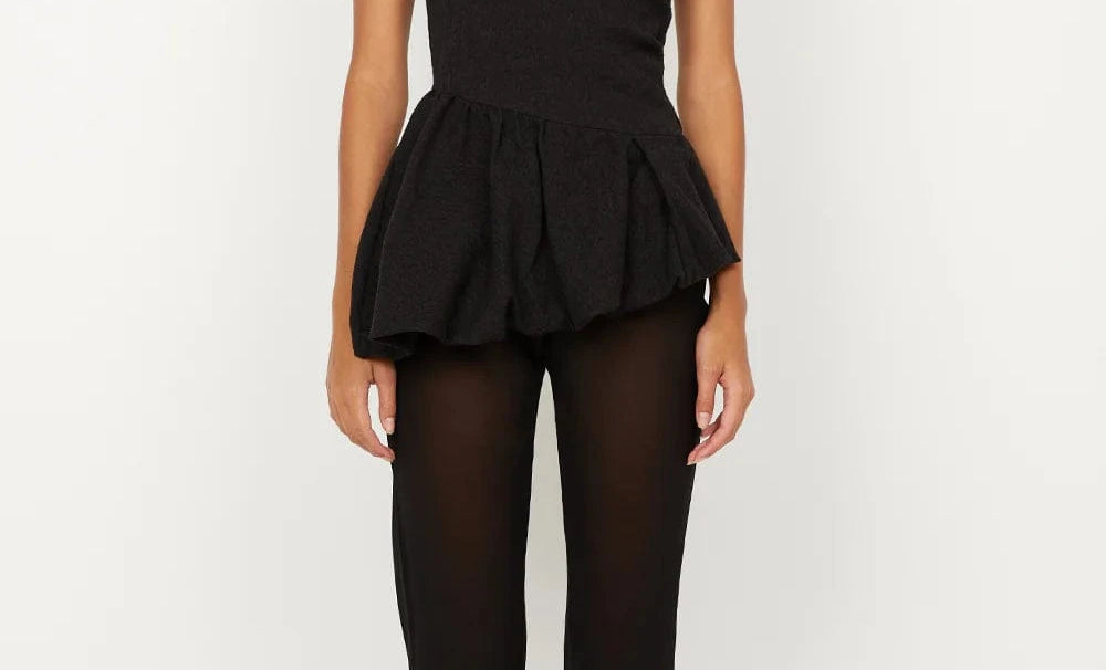 Bec + Bridge Tops Bec + Bridge | Rowena Strapless Top - Black