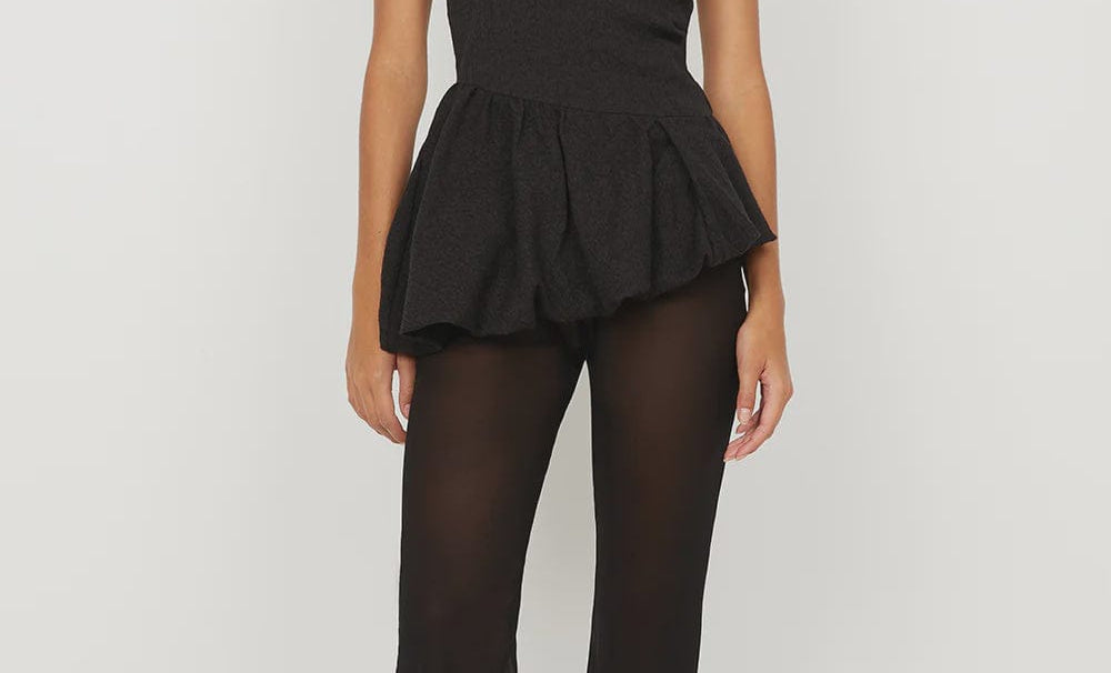 Bec + Bridge Tops Bec + Bridge | Rowena Strapless Top - Black