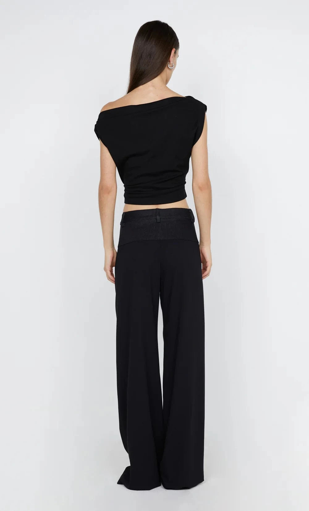 Bec + Bridge Tops - Formal Bec + Bridge | Soraya Boat Neck Top - Black