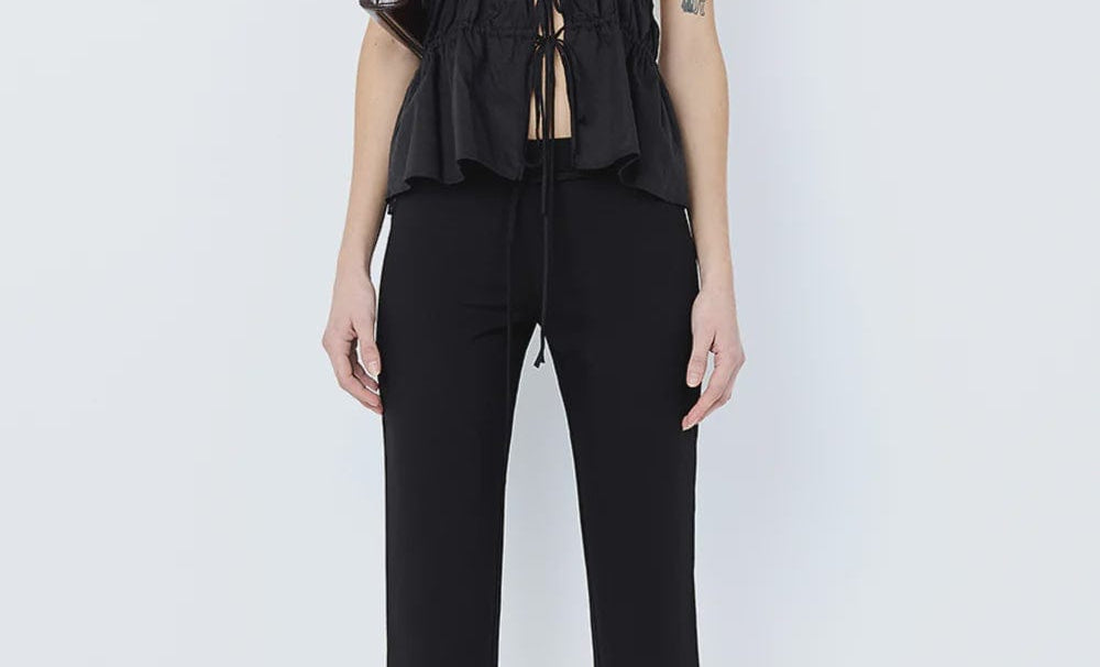 Bec + Bridge Tops Lynna Halter Top - Black