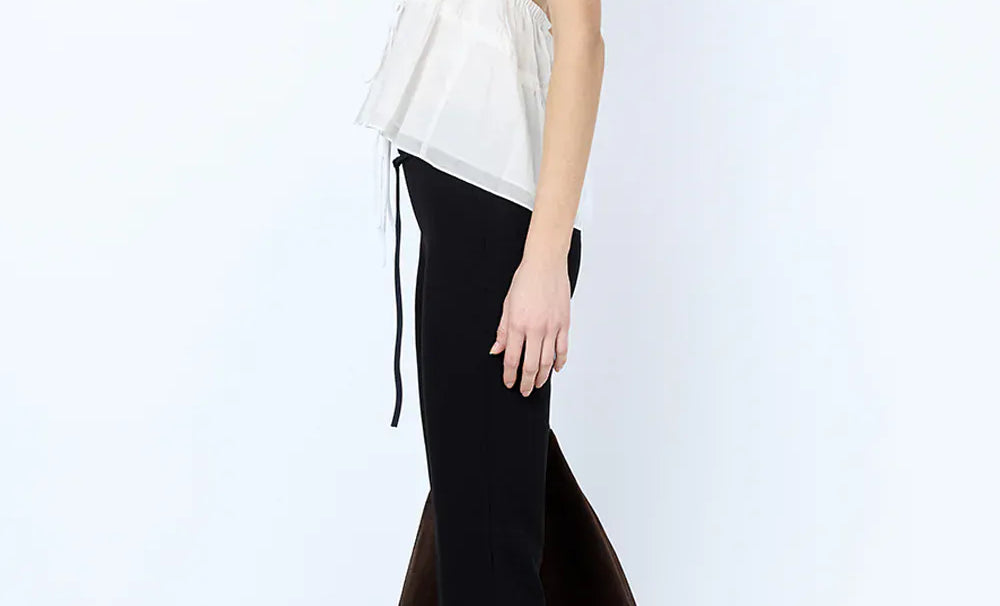 Bec + Bridge Tops Lynna Halter Top - White