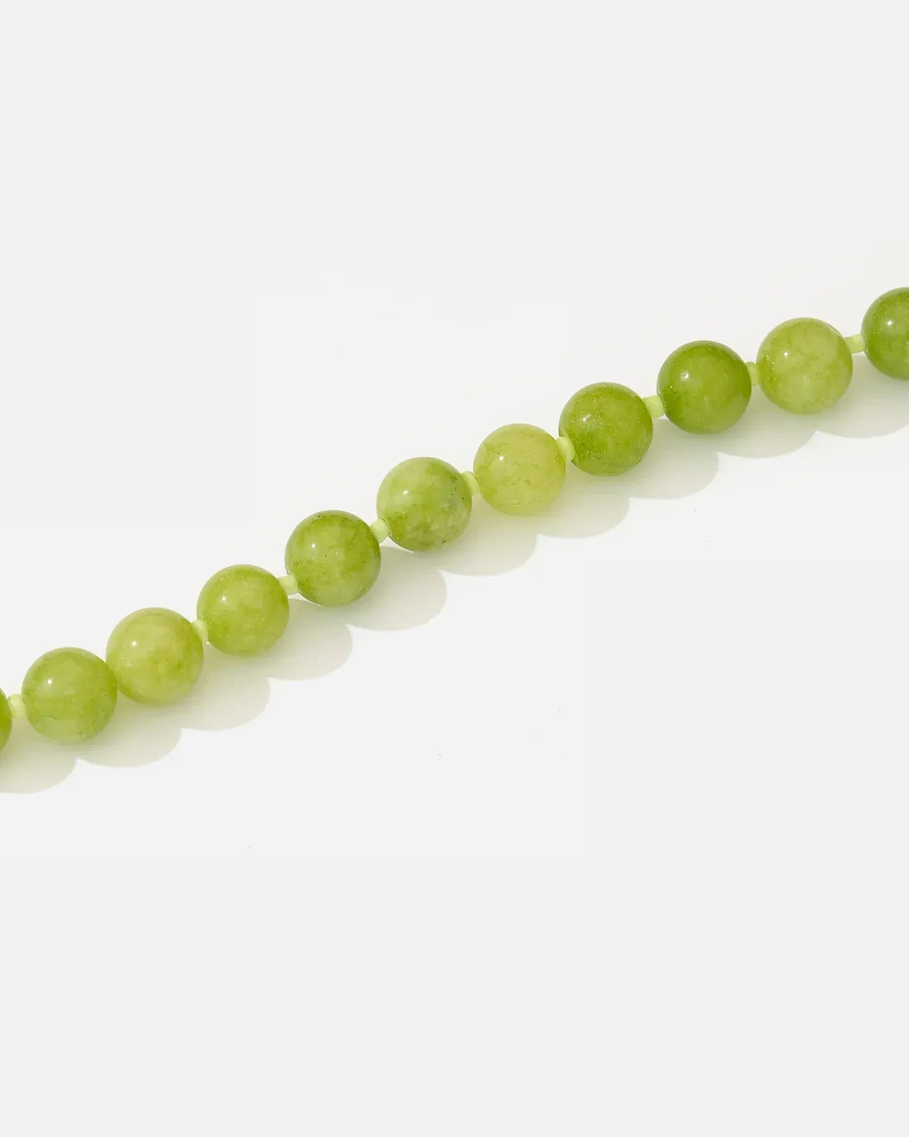 Beyond Stranger Studio Necklaces The Emma - Natural Green Agate Necklace