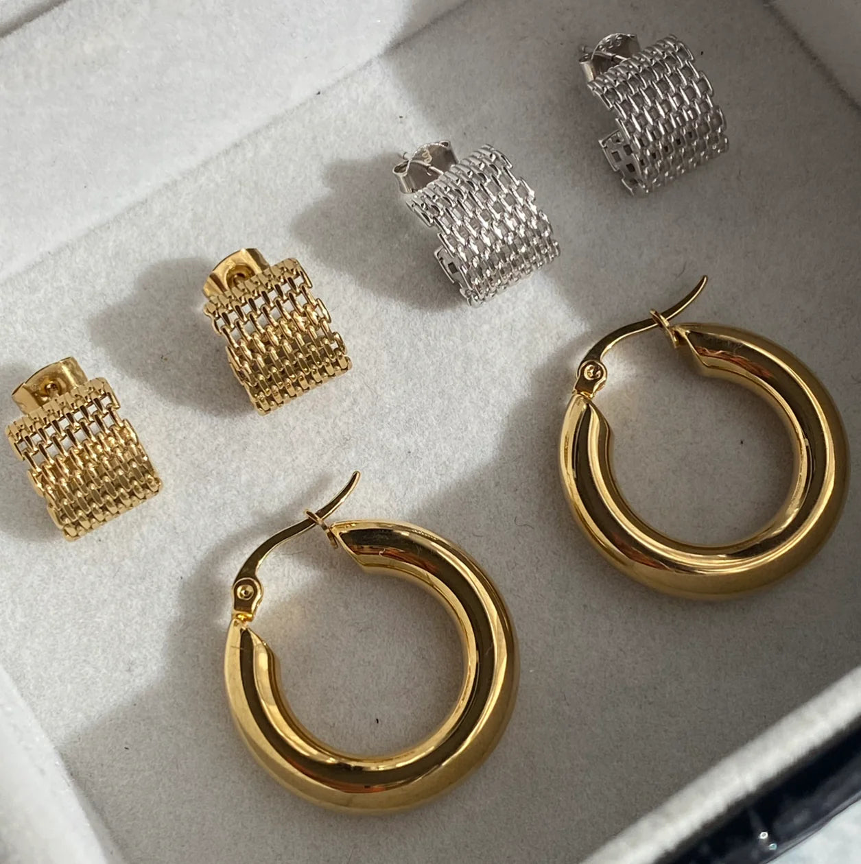 Ever Jewellery | Broadway Silver Hoop Earrings