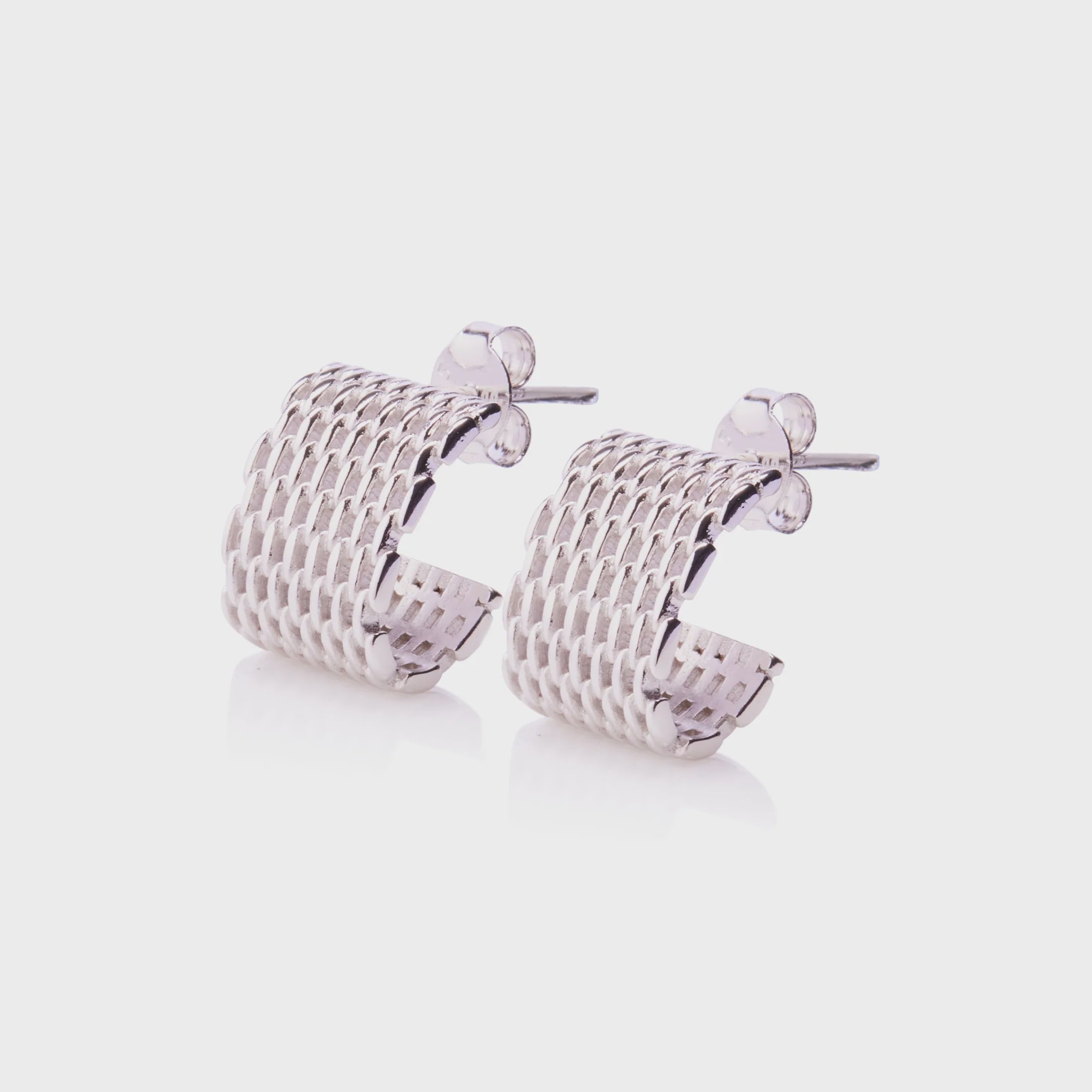 Ever Jewellery | Broadway Silver Hoop Earrings